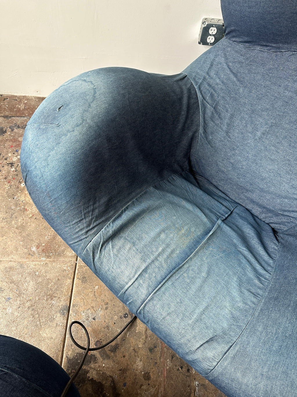 2000s Gaetano Pesce La Mamma UP5 Armchair & UP6 Ottoman for B&B Italia