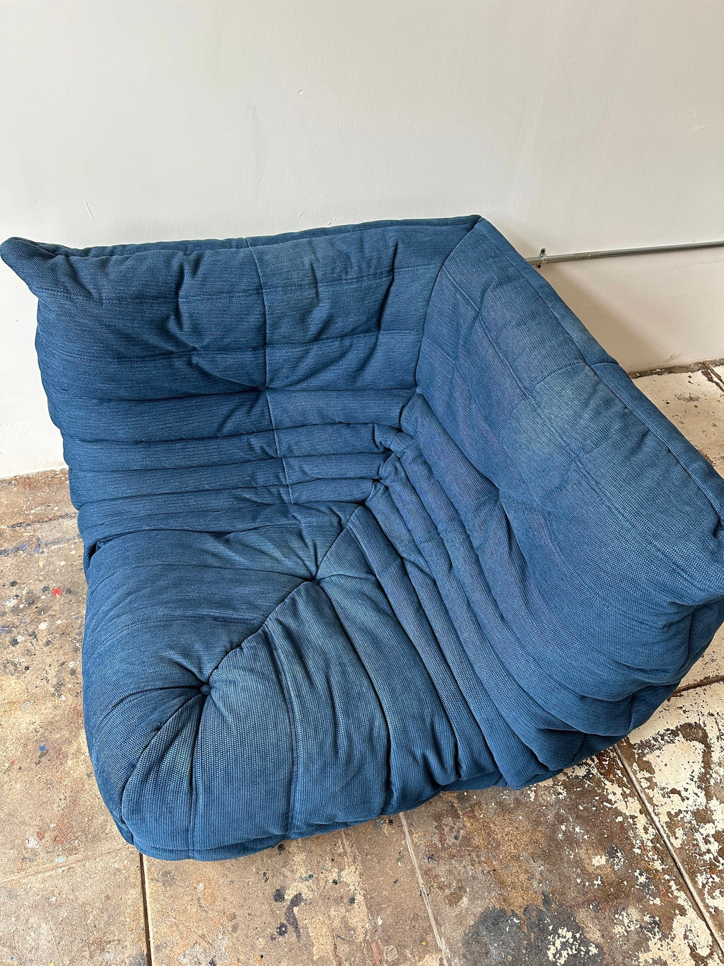 2000s Ligne Roset Togo Corner & Ottoman