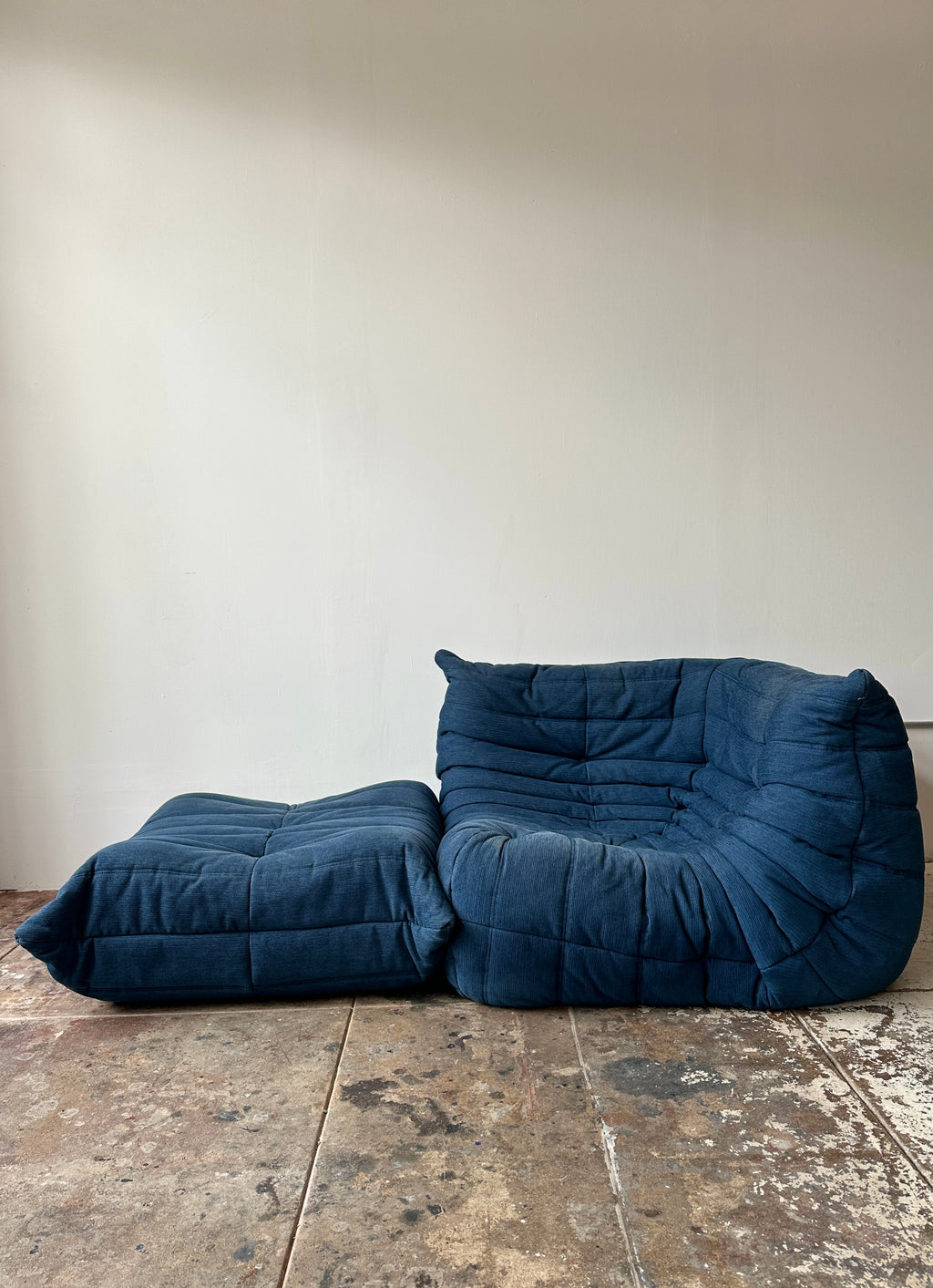 2000s Ligne Roset Togo Corner & Ottoman