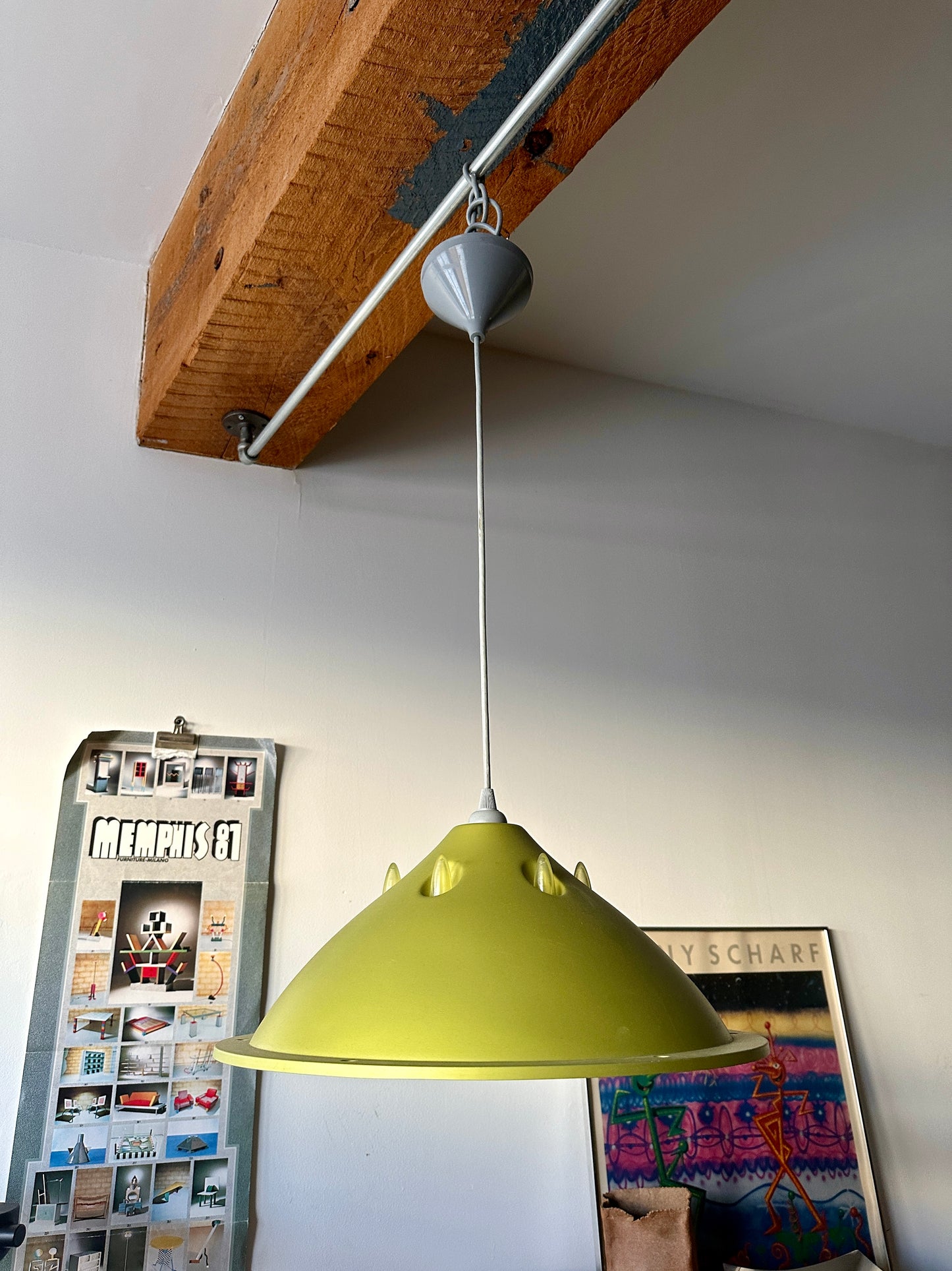 Flos Light Lite Pendant by Philippe Starck, 1991 *green*