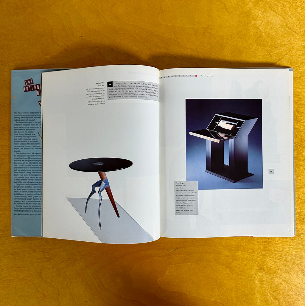 The International Design Yearbook 4 by Interiors, 1988