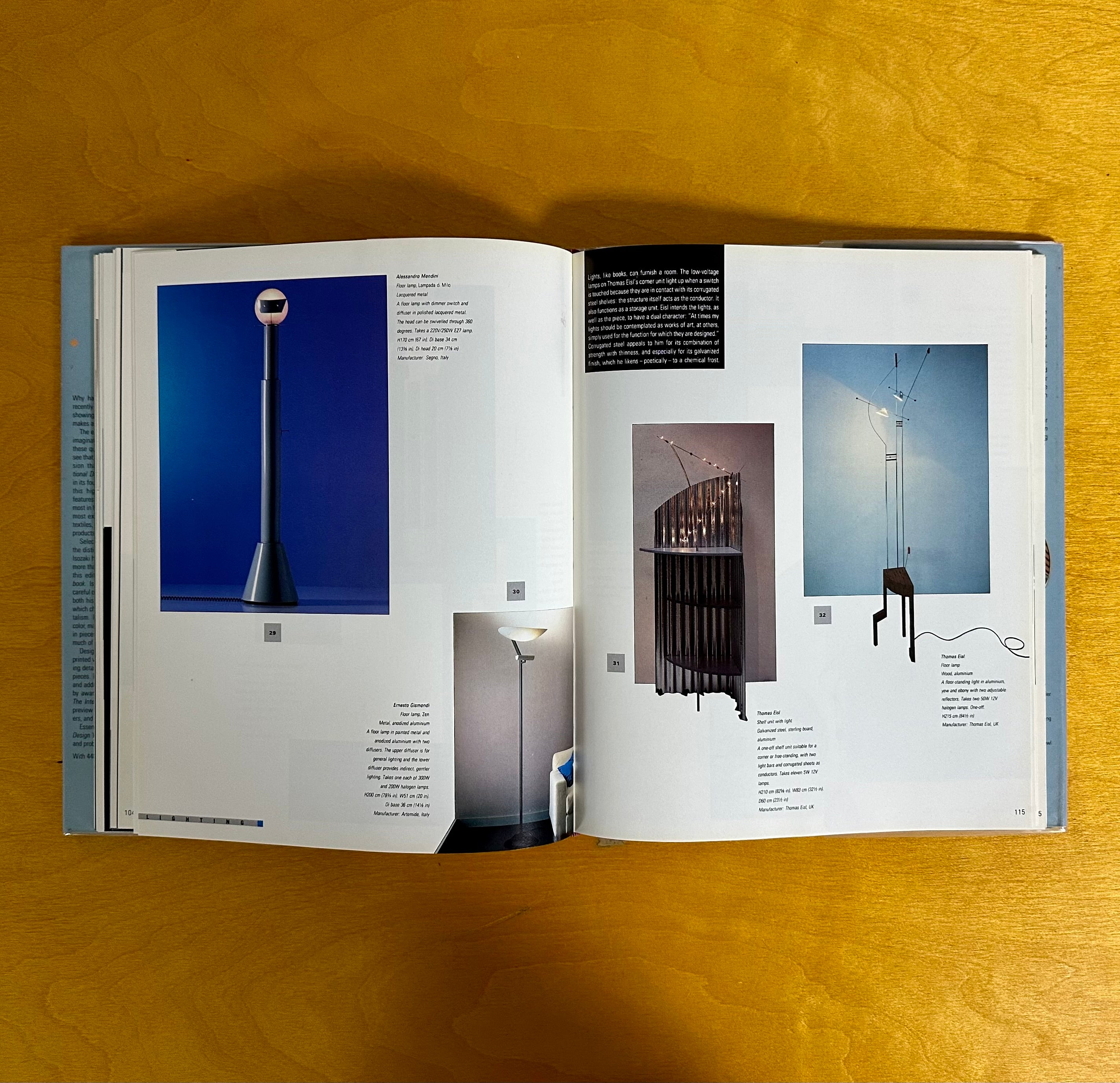 The International Design Yearbook 4 by Interiors, 1988