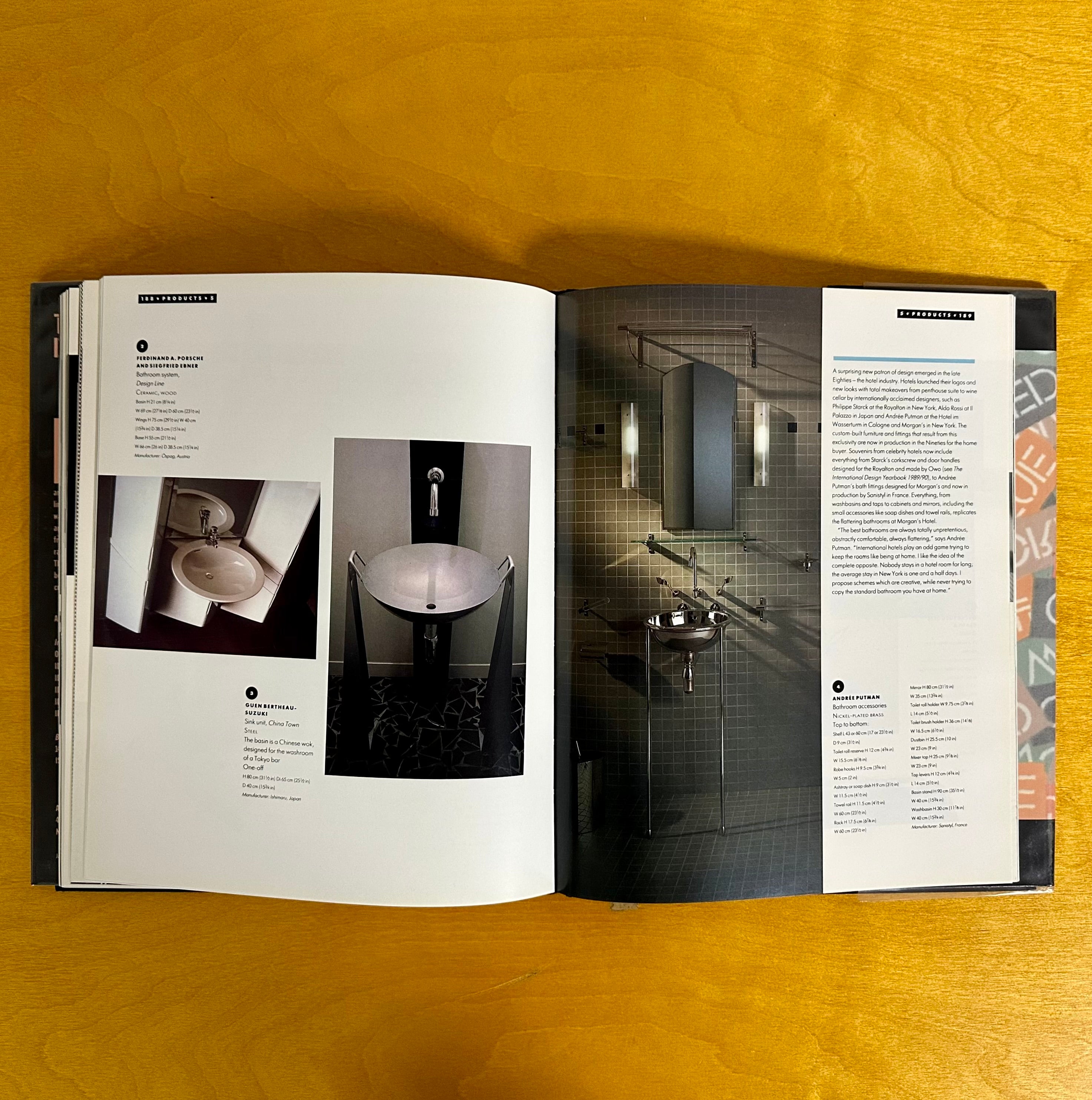 The International Design Yearbook 6 Edited by Mario Bellini, 1991