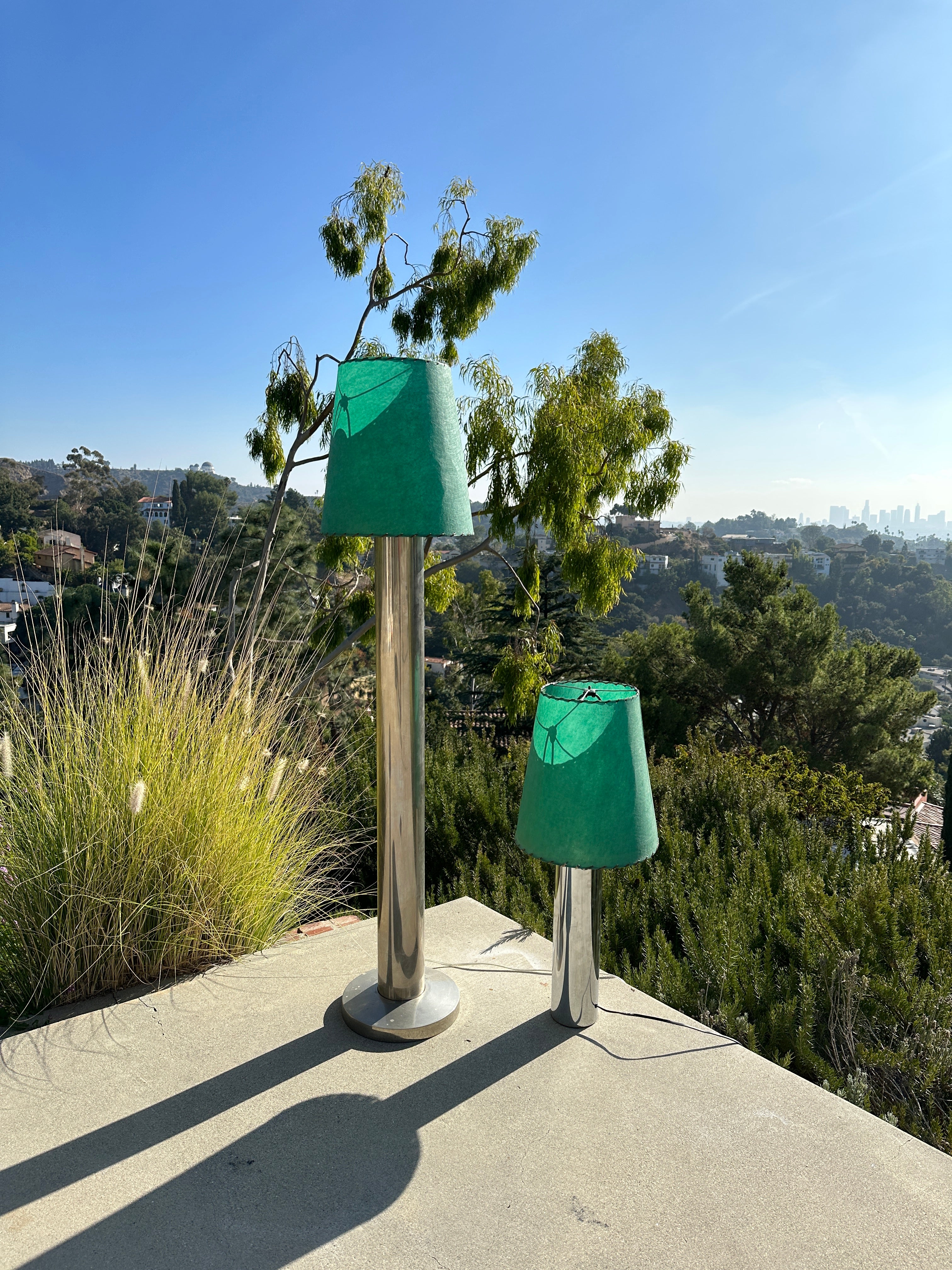 1960s Chrome Floor Lamp