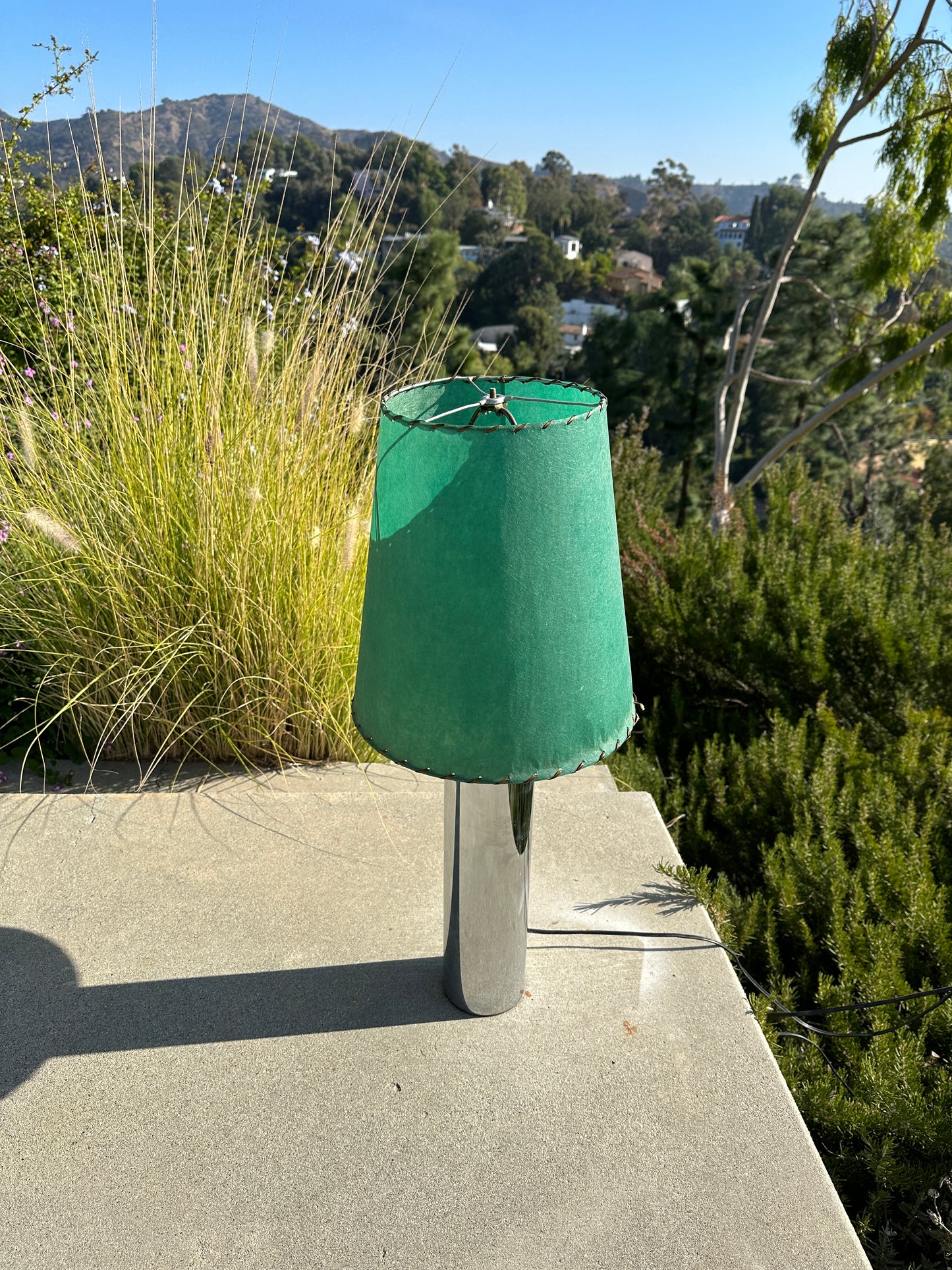 1960s Chrome Table Lamp