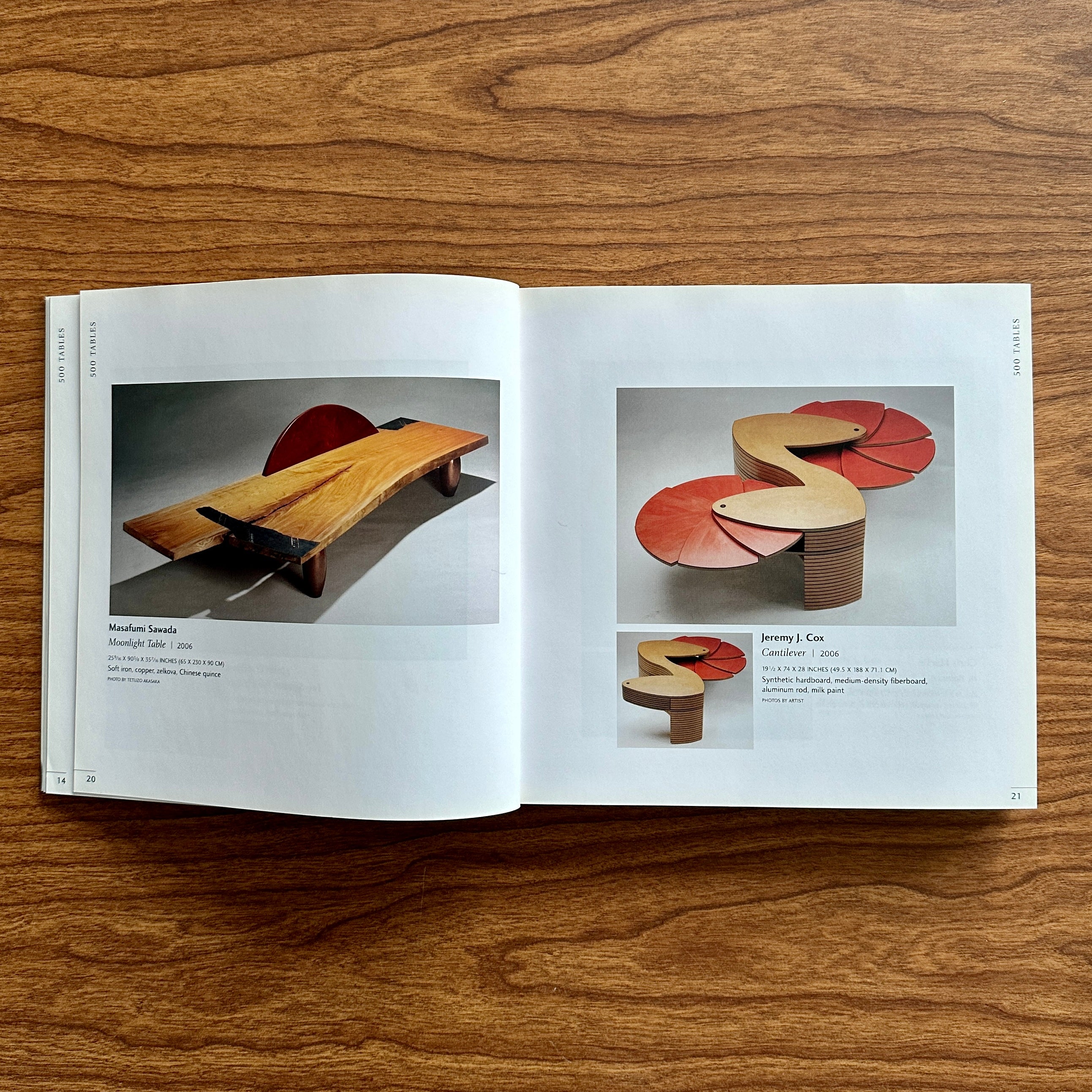 500 Tables Inspiring Interpretations of Function and Style, Lark Books, 2009