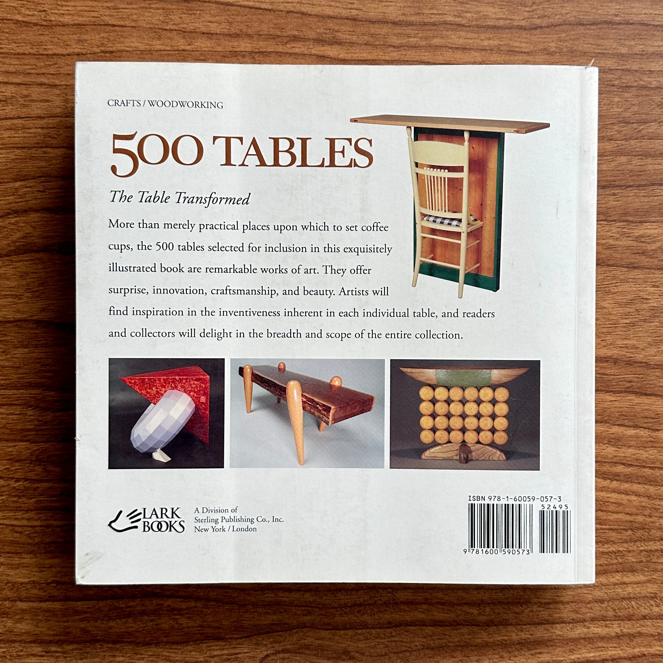 500 Tables Inspiring Interpretations of Function and Style, Lark Books, 2009