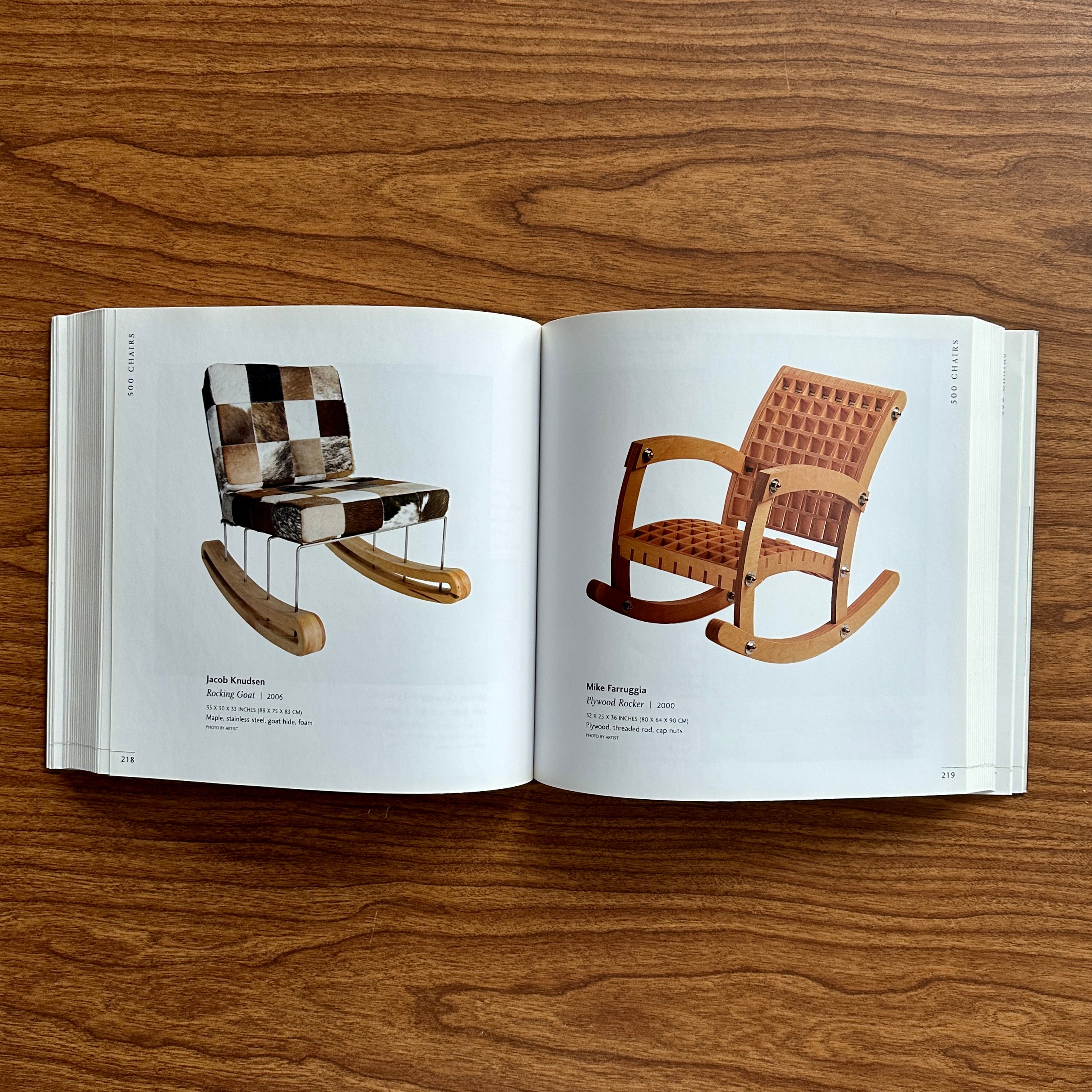 500 Chairs Celebrating Traditional & Innovative Designs, Lark Books, 2008