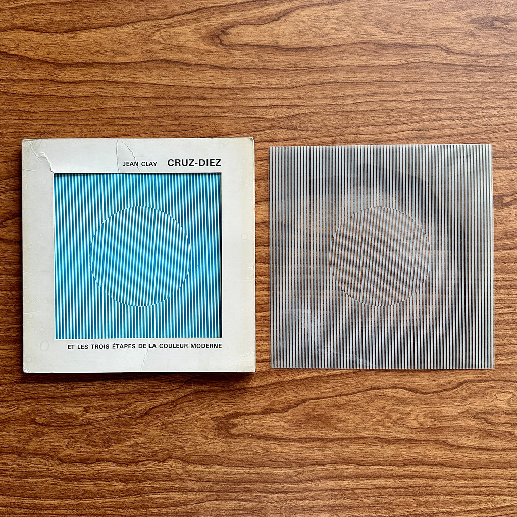 Cruz-Diez (With Kinetic Art Cover) by Carlos Cruz-Diez, Jean Clay, Paris 1969