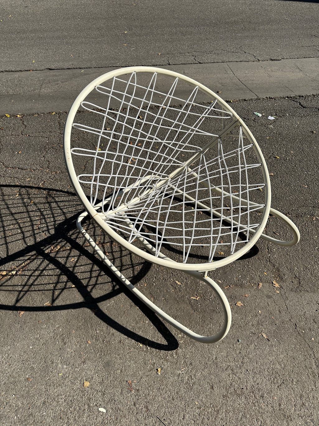 1990s Vintage IKEA Axvall Rocking Chair by Niels Gammelgaard