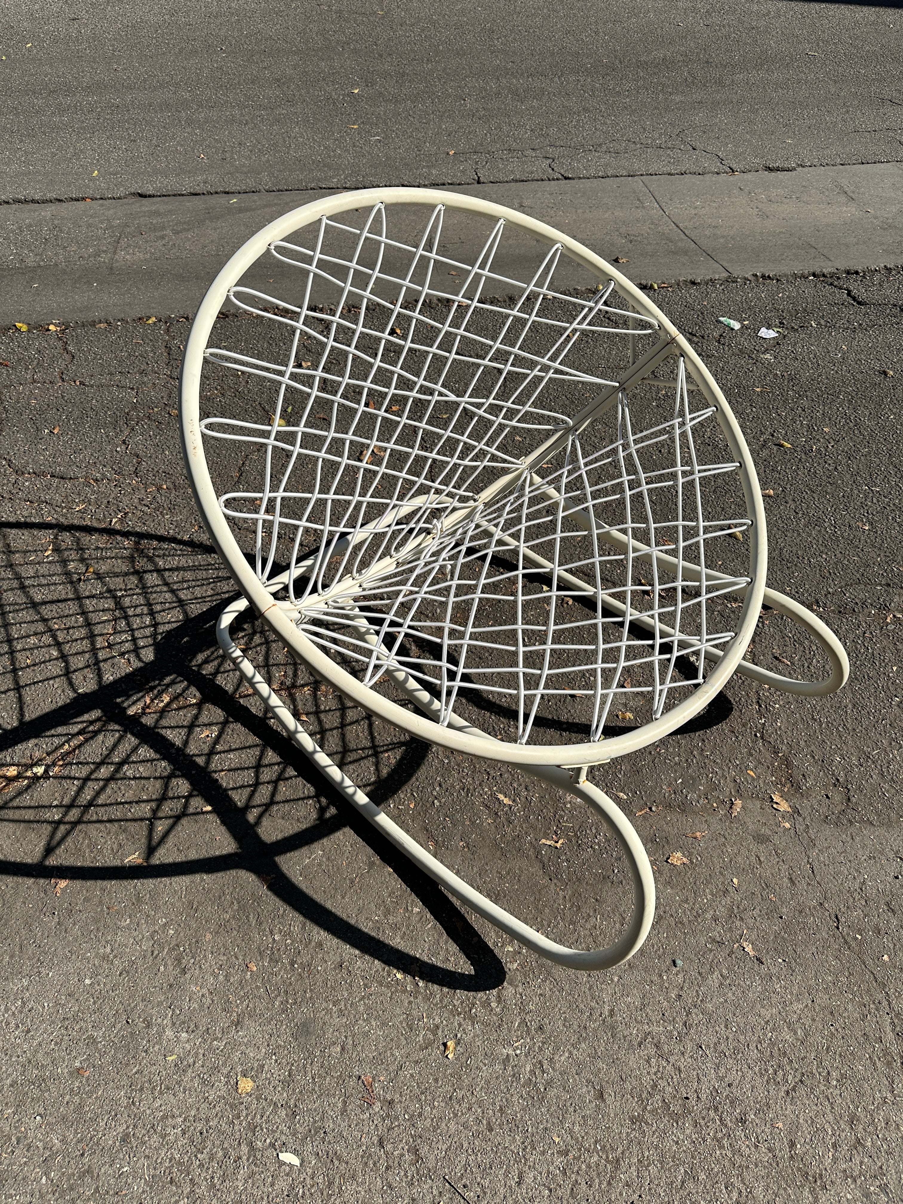 1990s Vintage IKEA Axvall Rocking Chair by Niels Gammelgaard