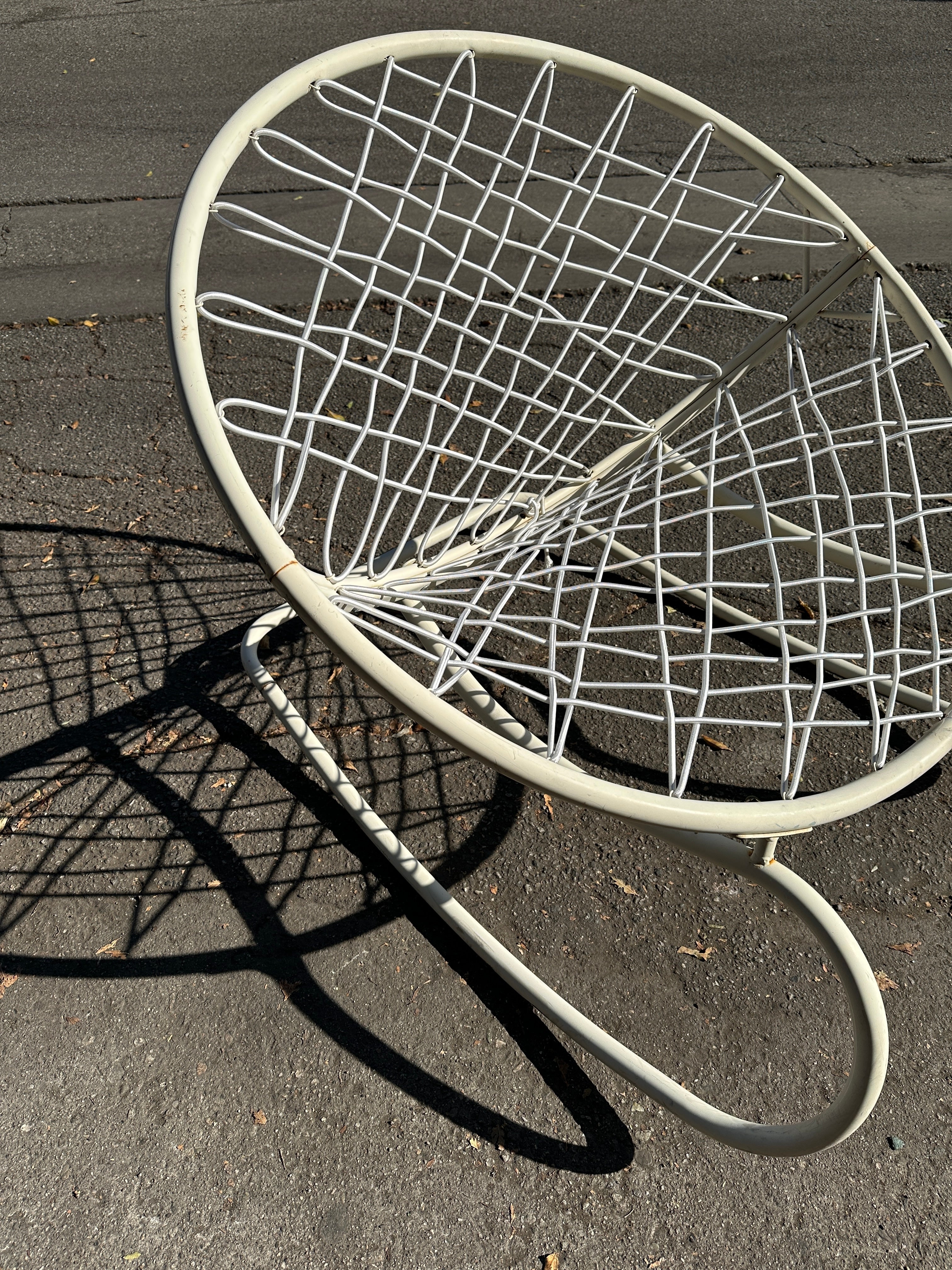 1990s Vintage IKEA Axvall Rocking Chair by Niels Gammelgaard