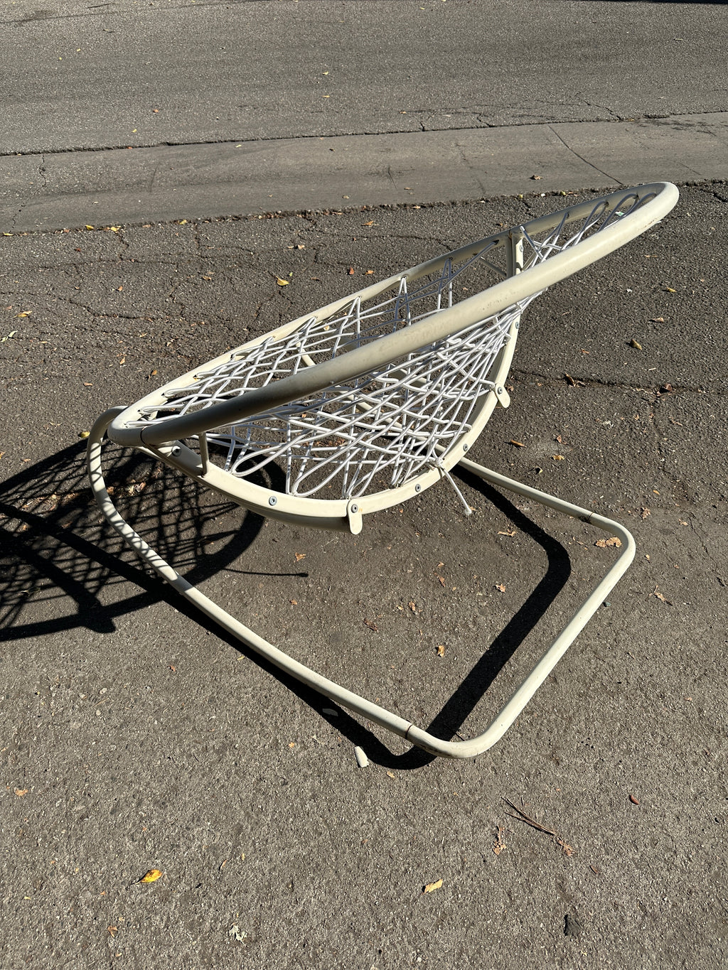 1990s Vintage IKEA Axvall Rocking Chair by Niels Gammelgaard