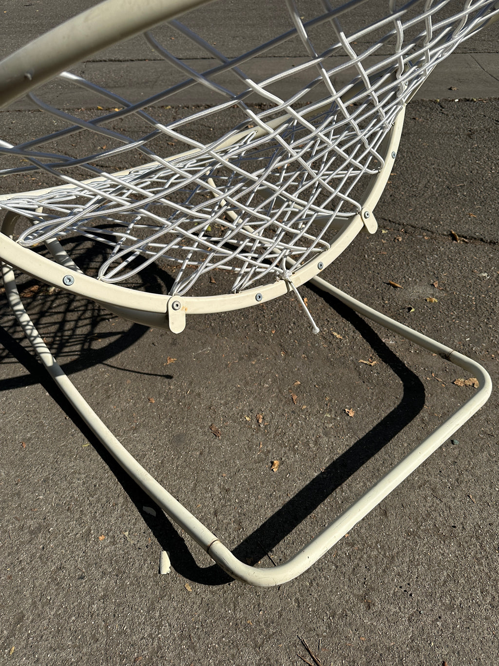 1990s Vintage IKEA Axvall Rocking Chair by Niels Gammelgaard