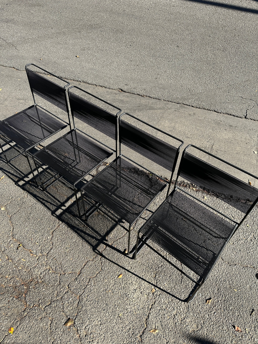 1970s Spaghetti Chairs by Giandomenico Belotti for FlyLine