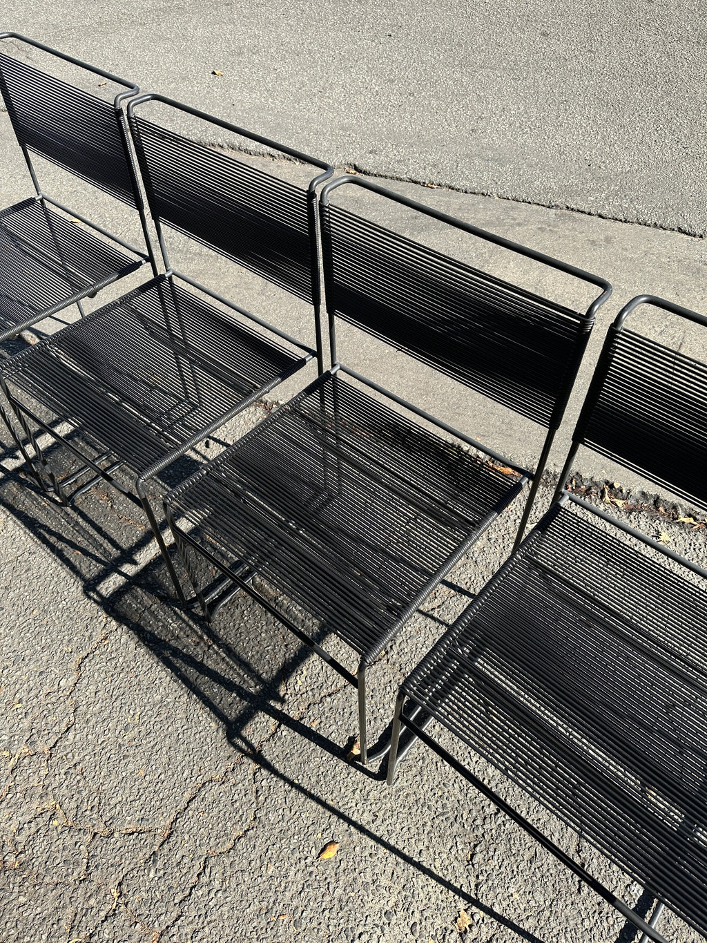 1970s Spaghetti Chairs by Giandomenico Belotti for FlyLine