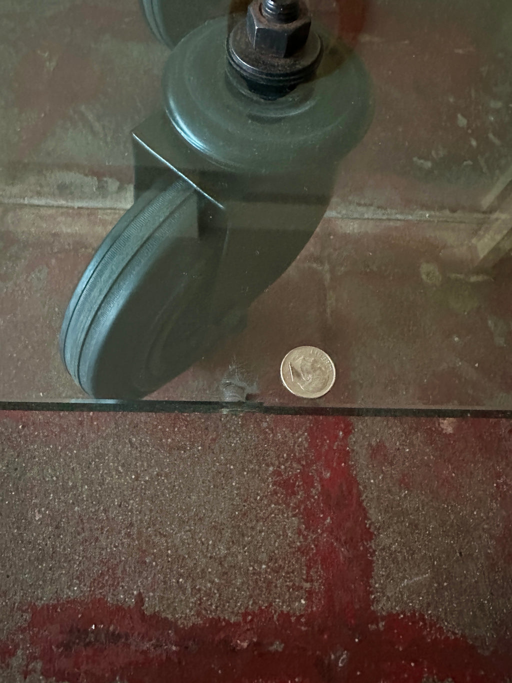 1980s Gae Aulenti Tavolo Con Ruote Coffee Table for Fontana Arte, Medium