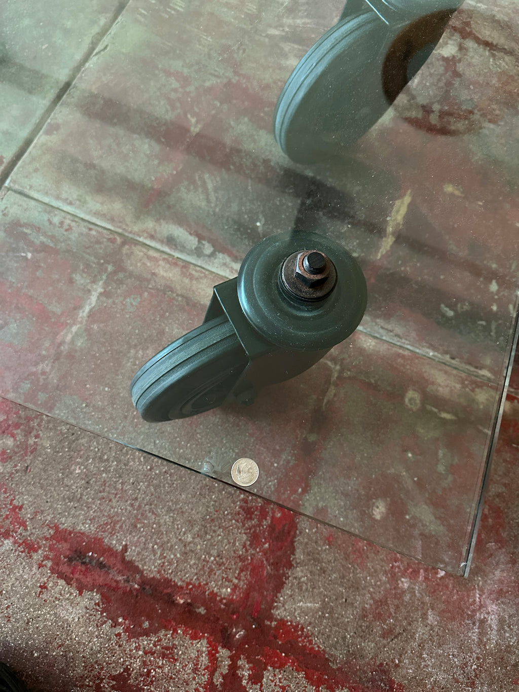 1980s Gae Aulenti Tavolo Con Ruote Coffee Table for Fontana Arte, Medium