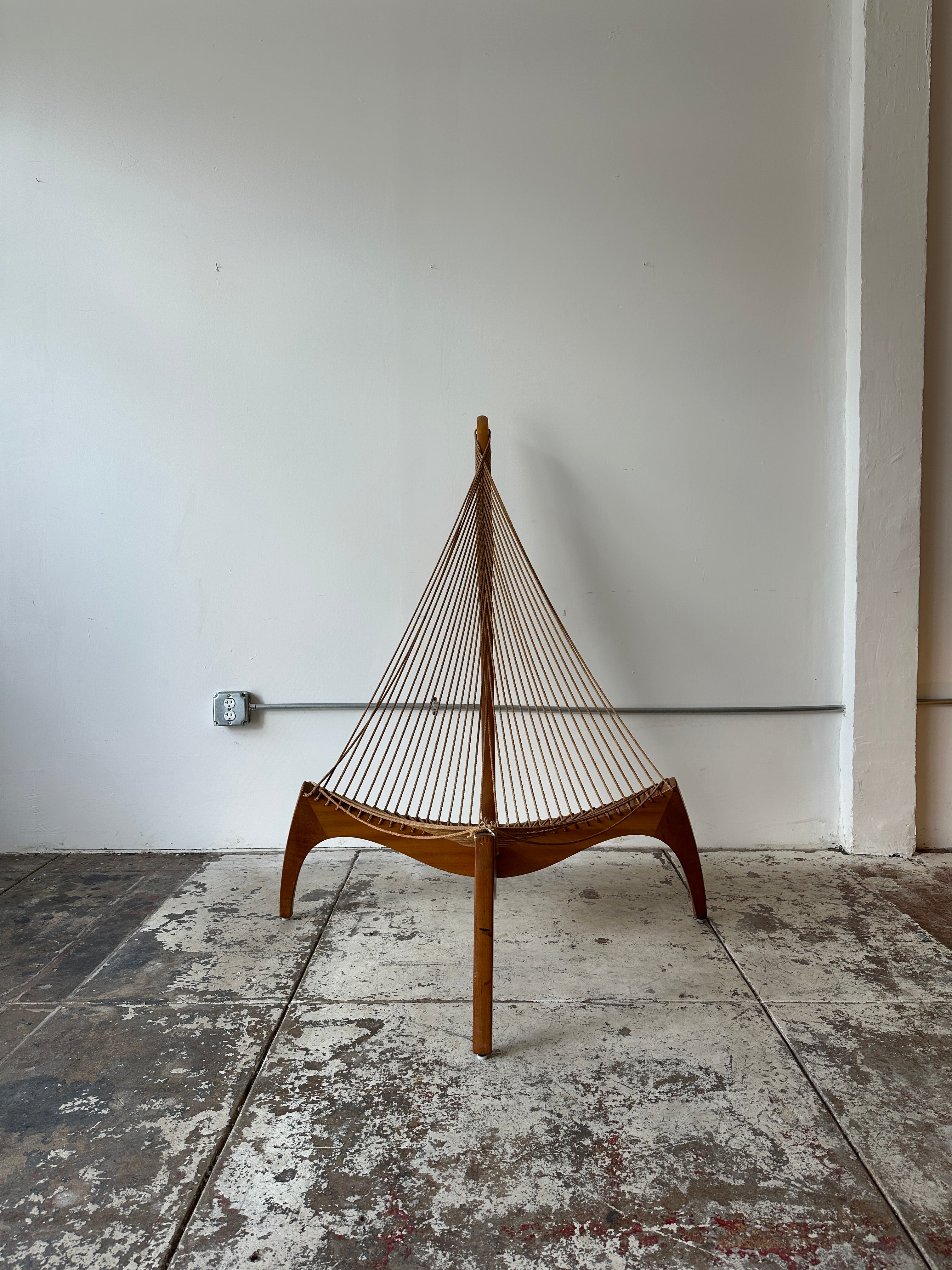 1960s Harp Chair Jorgen Hovelskov for Christensen and Larsen