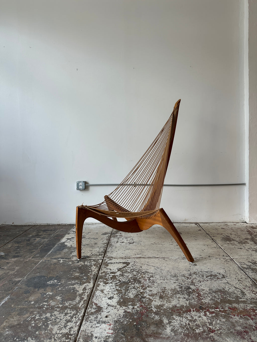 1960s Harp Chair Jorgen Hovelskov for Christensen and Larsen