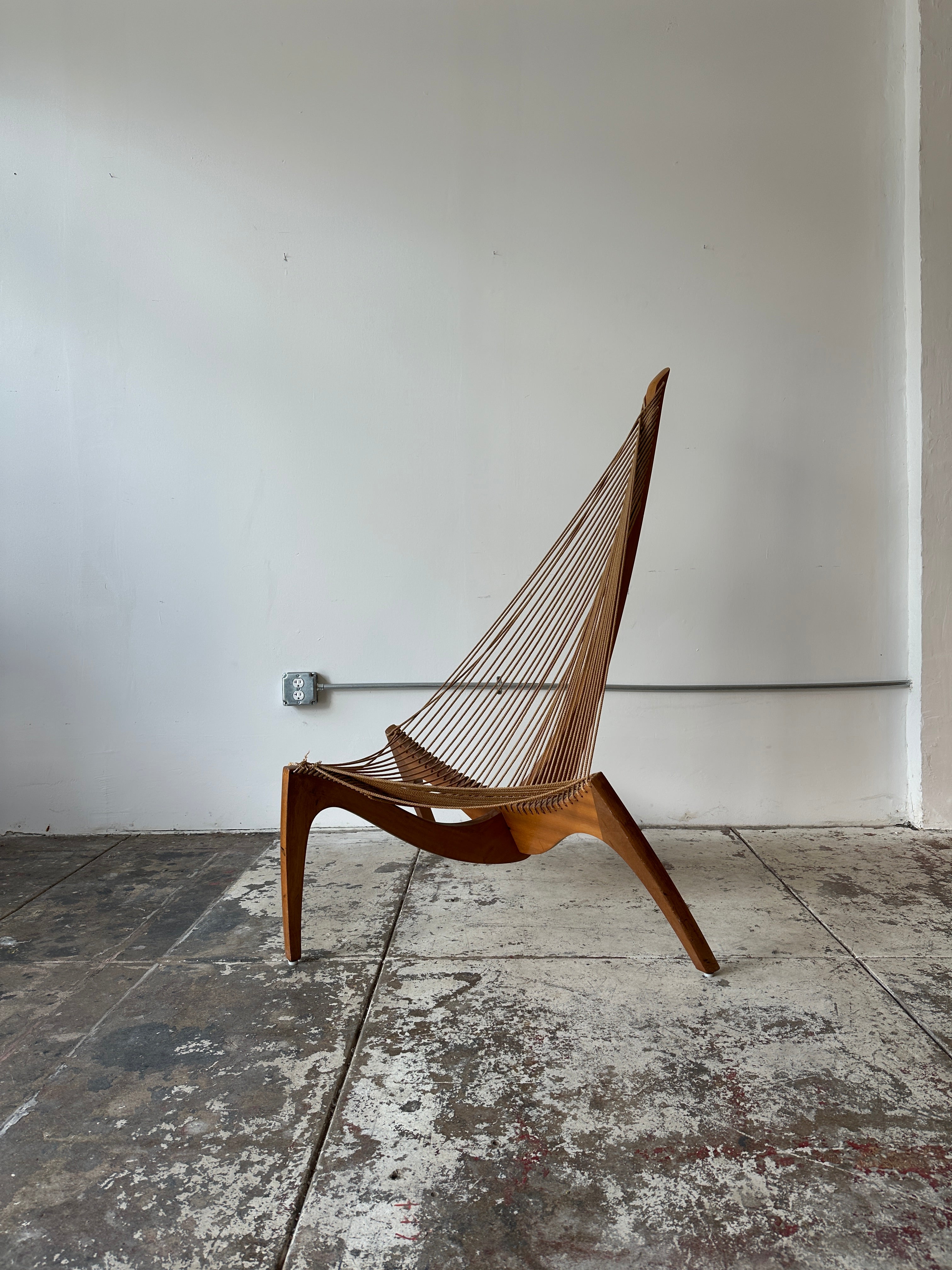 1960s Harp Chair Jorgen Hovelskov for Christensen and Larsen