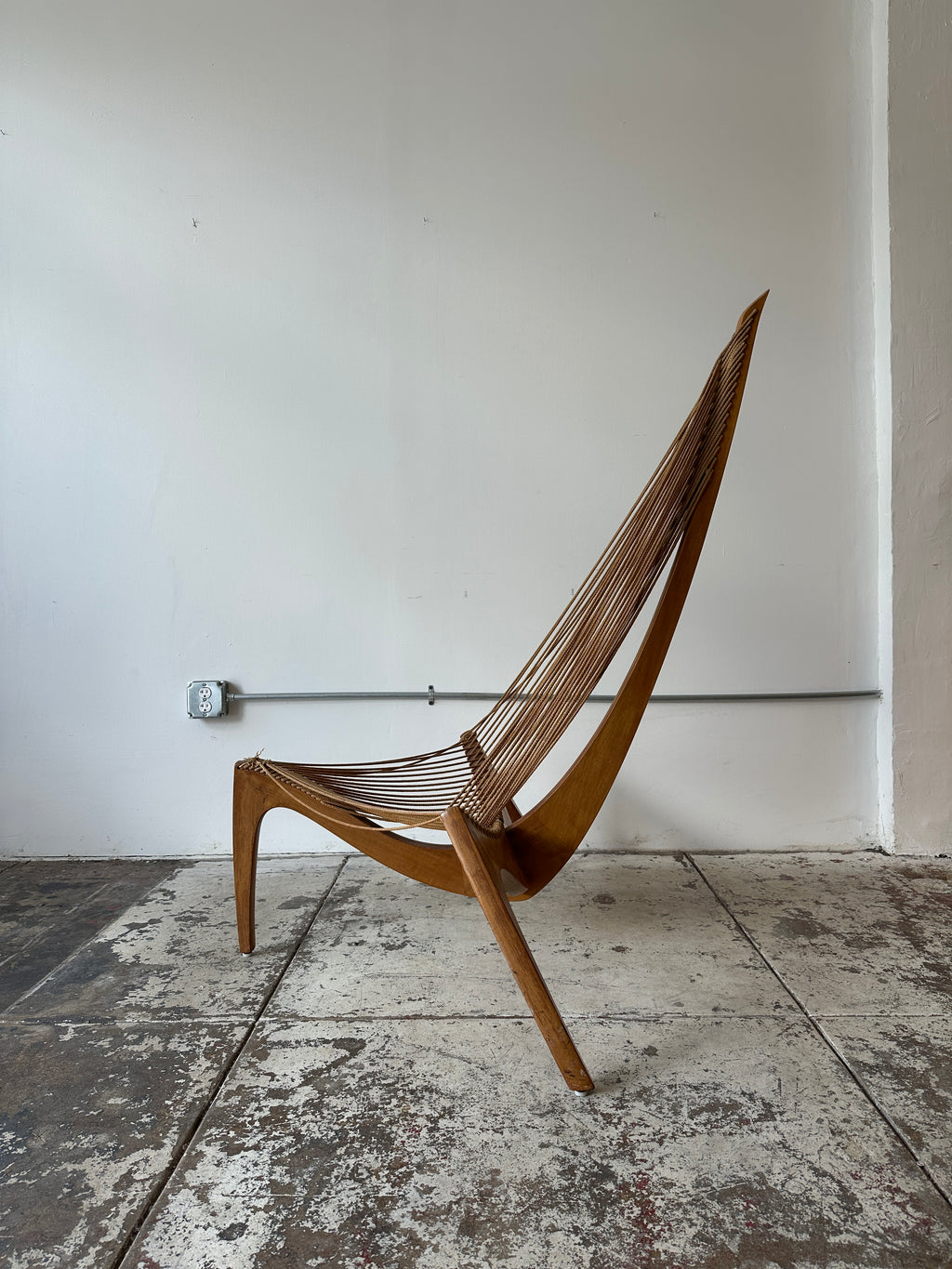 1960s Harp Chair Jorgen Hovelskov for Christensen and Larsen