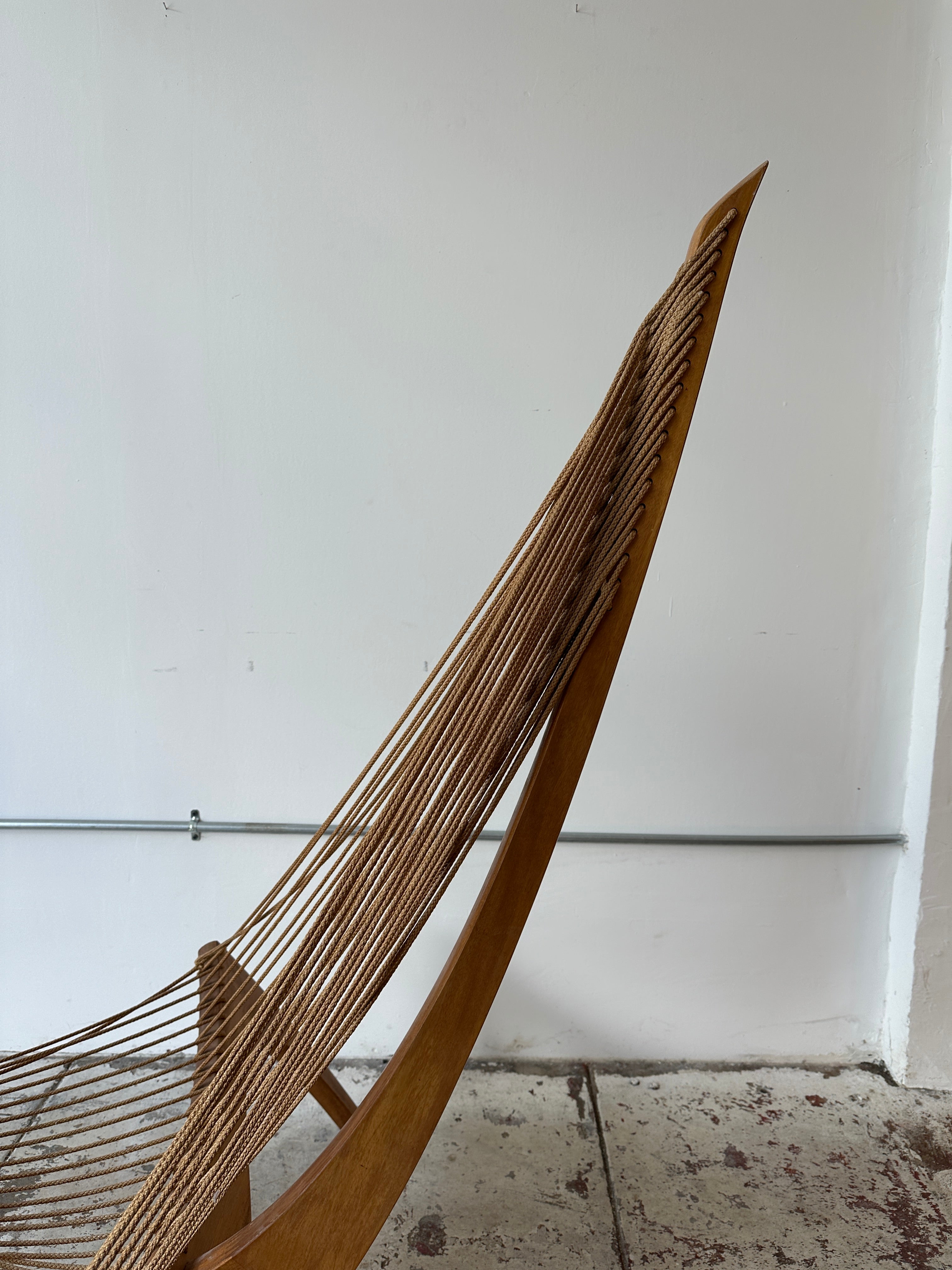1960s Harp Chair Jorgen Hovelskov for Christensen and Larsen