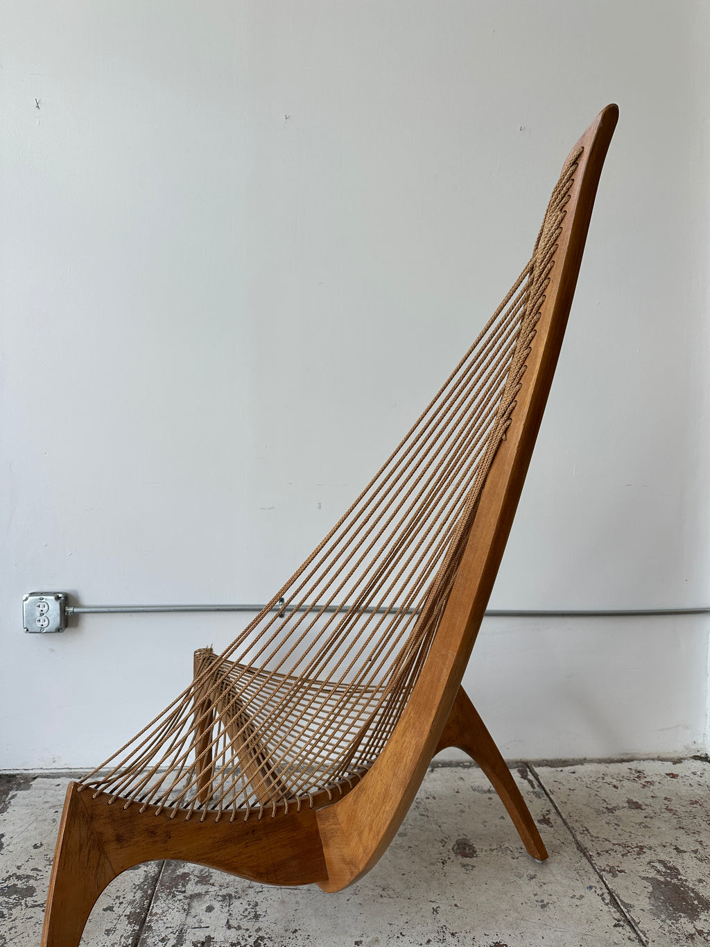 1960s Harp Chair Jorgen Hovelskov for Christensen and Larsen