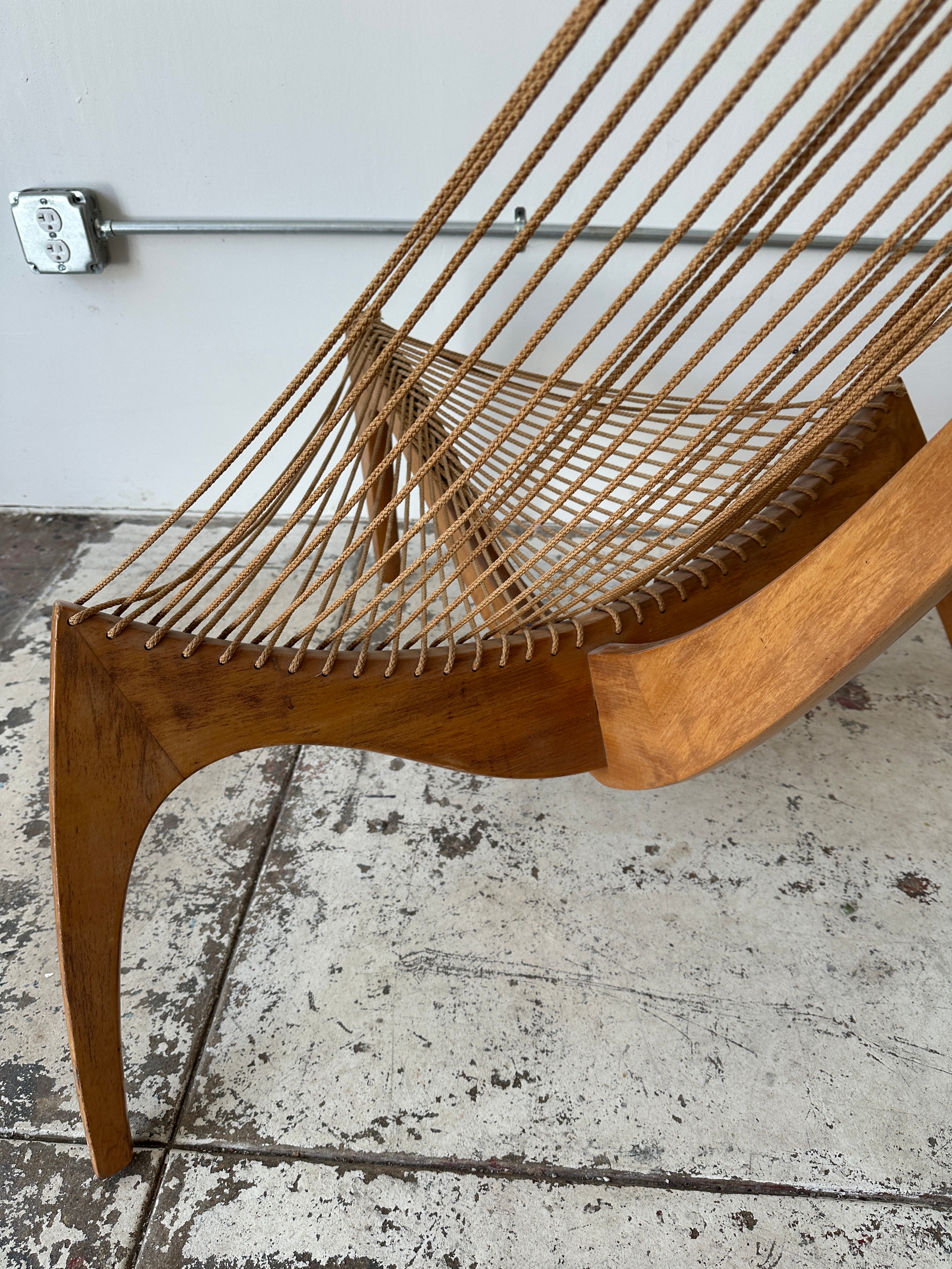 1960s Harp Chair Jorgen Hovelskov for Christensen and Larsen