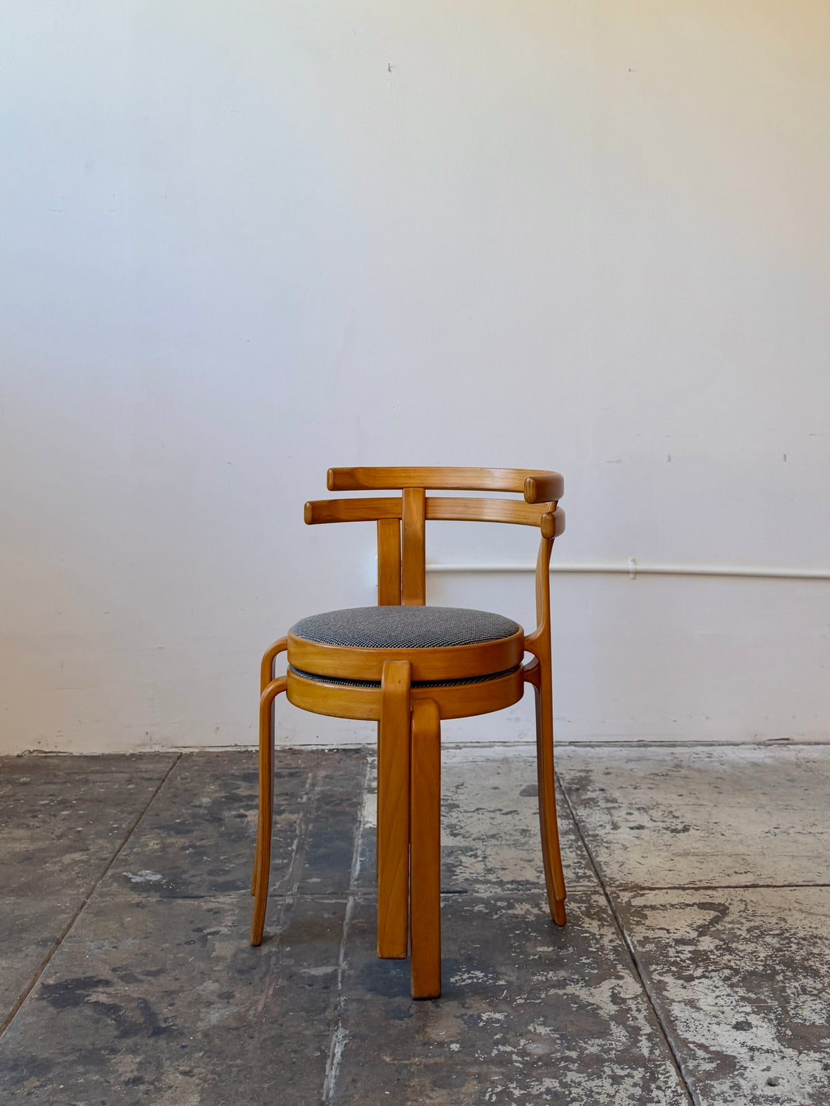 1980s Beech Bistro Chairs & Table by Johnny Sørensen and Rud Thygesen for Magnus Olesen