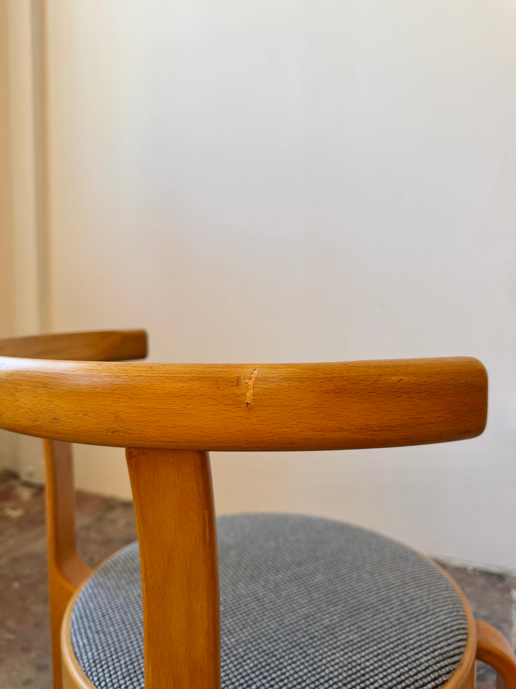 1980s Beech Bistro Chairs & Table by Johnny Sørensen and Rud Thygesen for Magnus Olesen