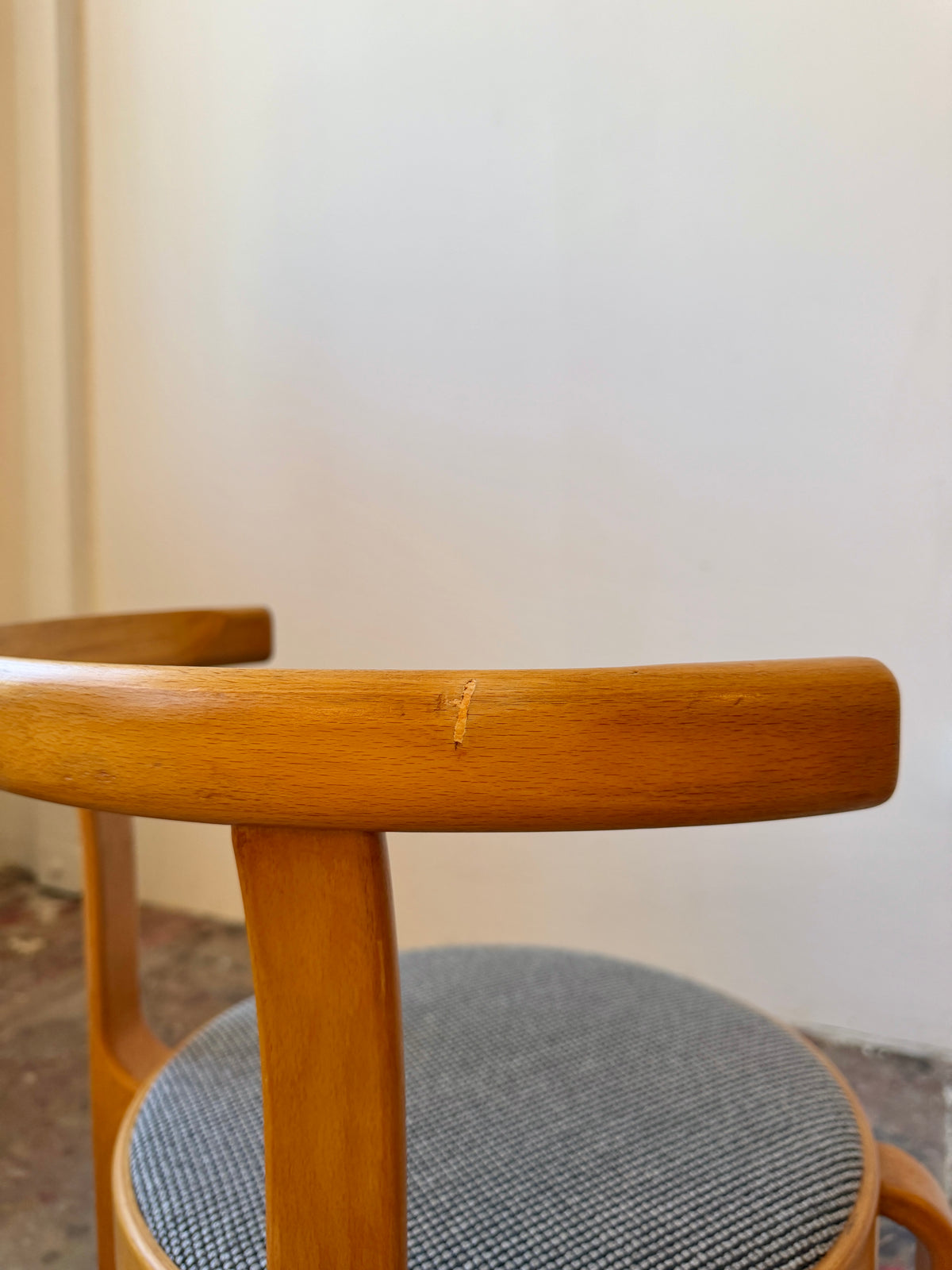1980s Beech Bistro Chairs & Table by Johnny Sørensen and Rud Thygesen for Magnus Olesen