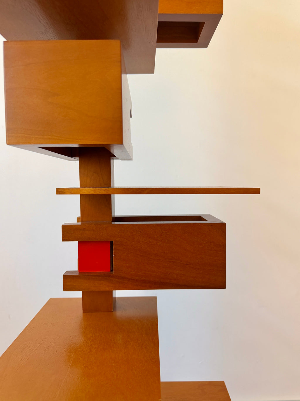 Early 2000s Frank Lloyd Wright Taliesin 2 Floor Lamp by Yamagiwa in Cherry