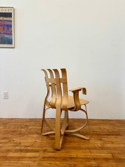 1990s Knoll 91A Hat Trick Arm Chair by Frank Gehry