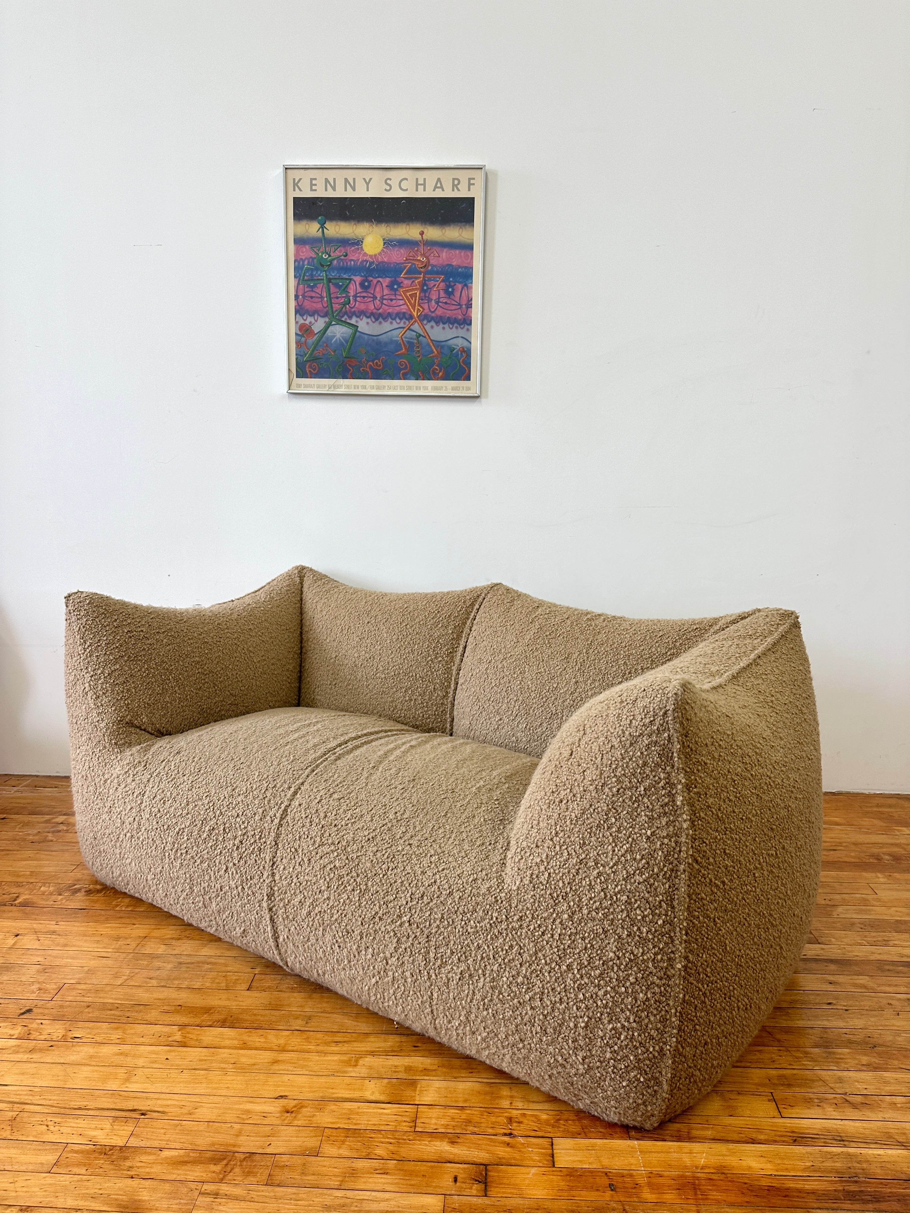 1970s B&B Italia Le Bambole Bibambola Two Seater by Mario Bellini