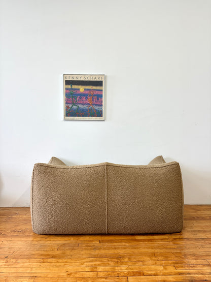 1970s B&B Italia Le Bambole Bibambola Two Seater by Mario Bellini