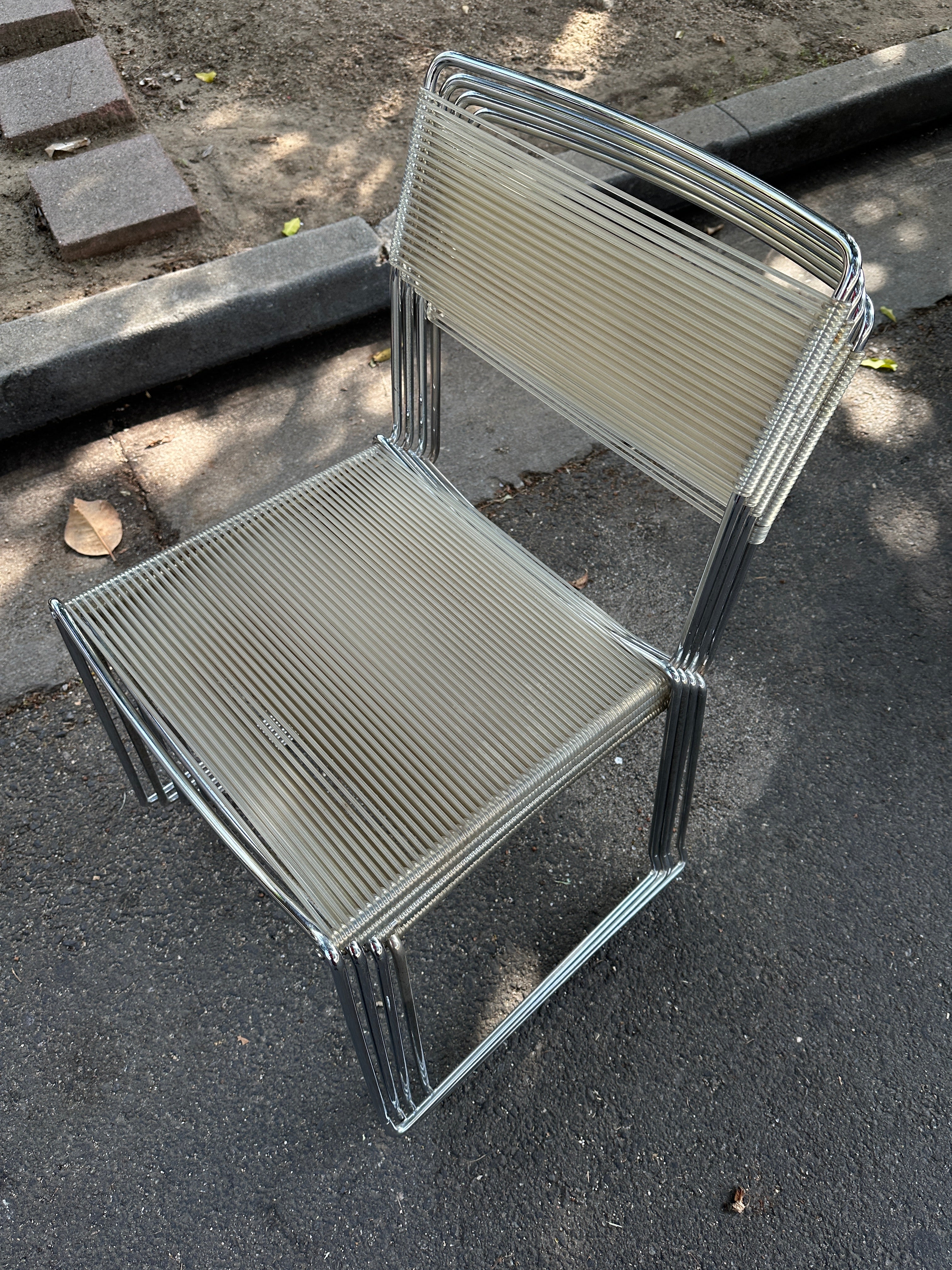 1970s Spaghetti Chairs by Giandomenico Belotti for Alias