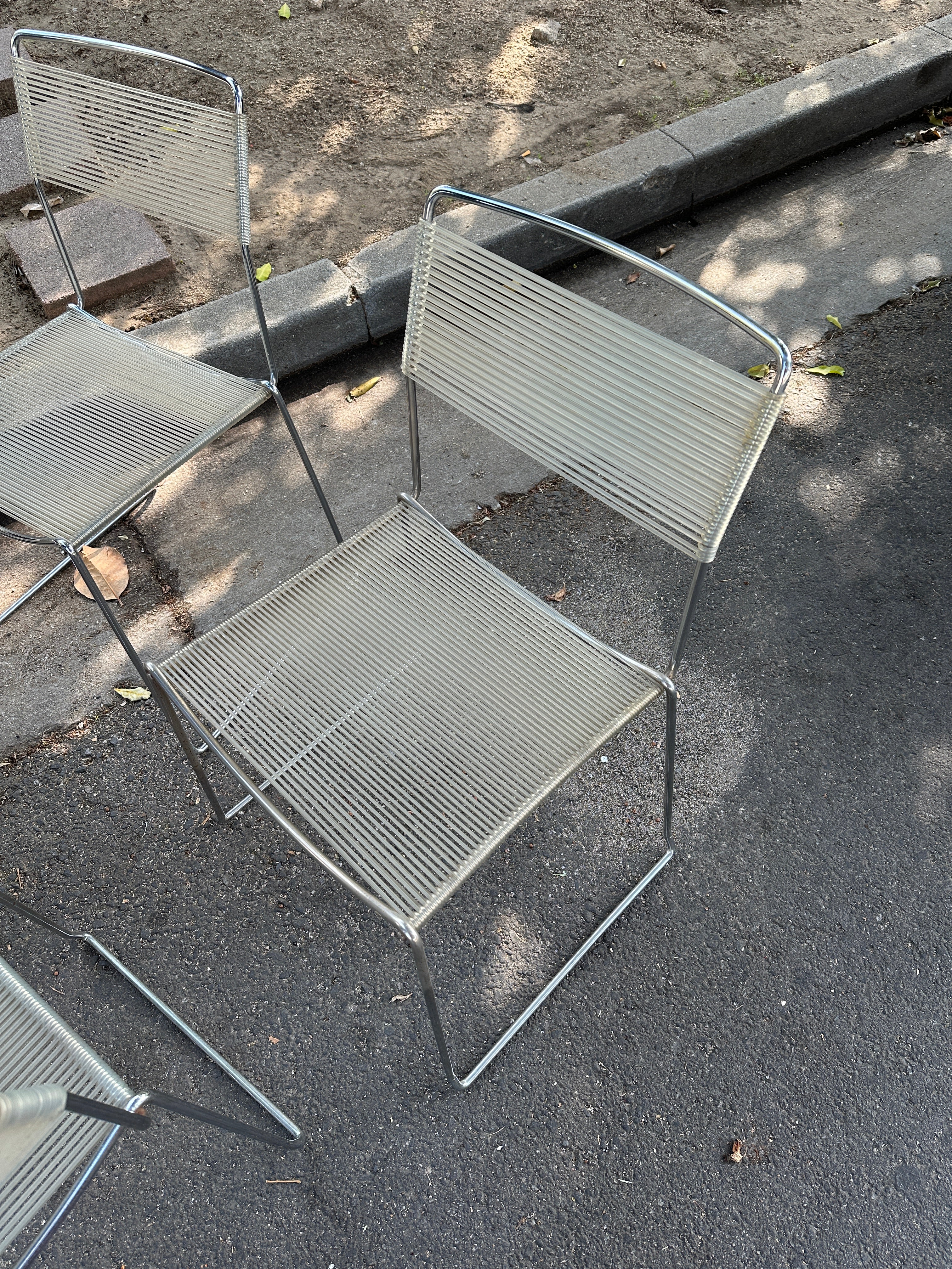 1970s Spaghetti Chairs by Giandomenico Belotti for Alias