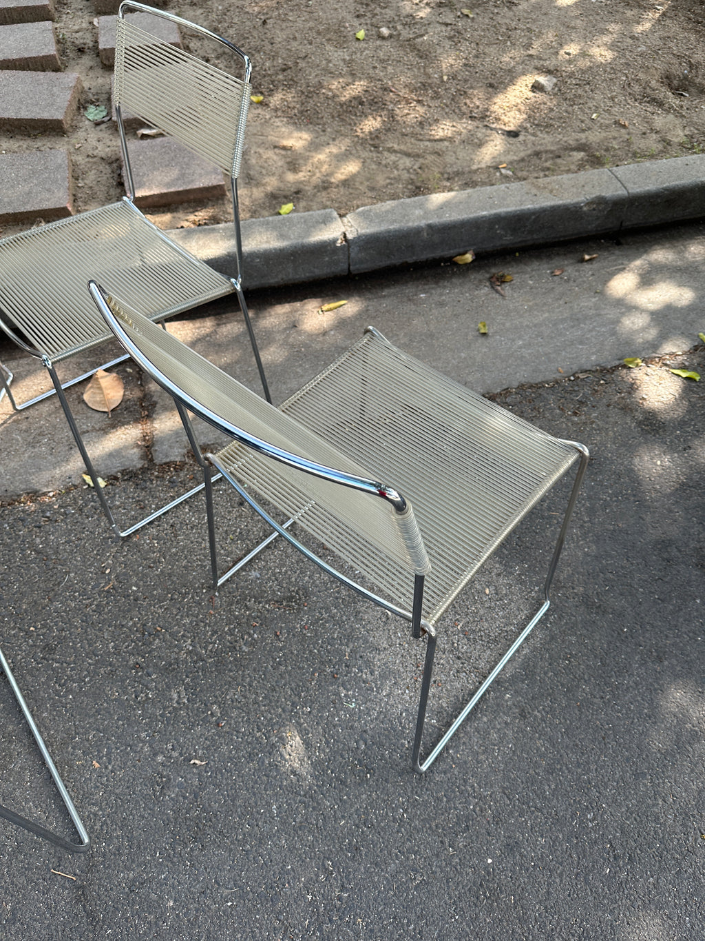 1970s Spaghetti Chairs by Giandomenico Belotti for Alias