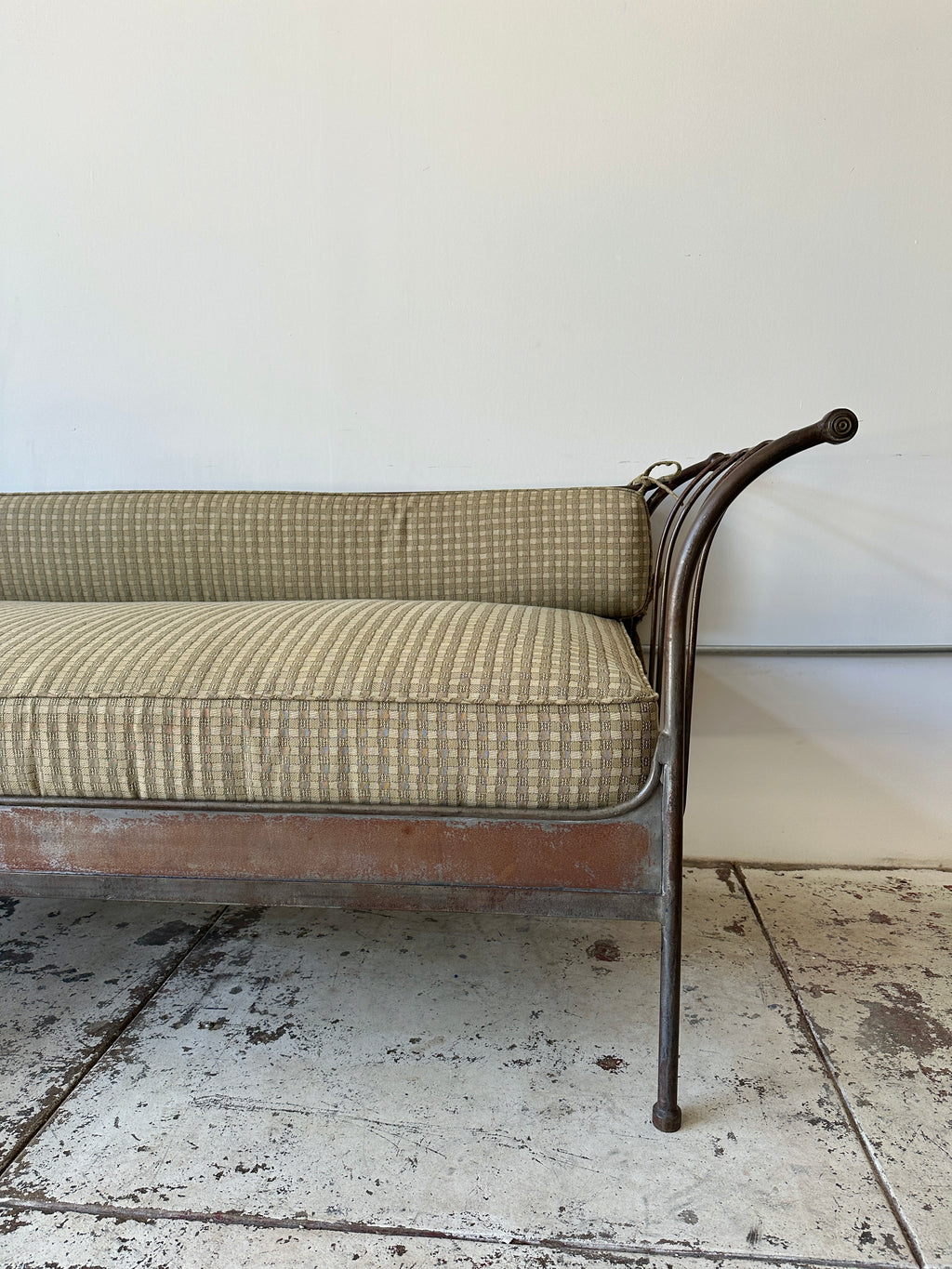 19th Century French Steel Daybed
