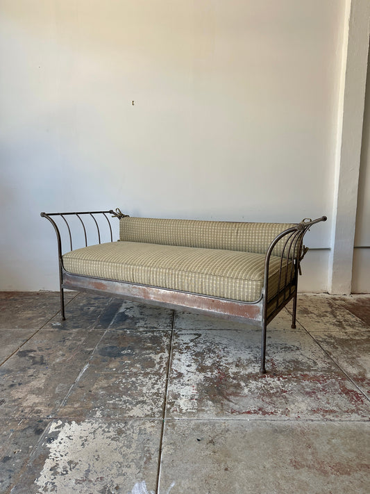 19th Century French Steel Daybed