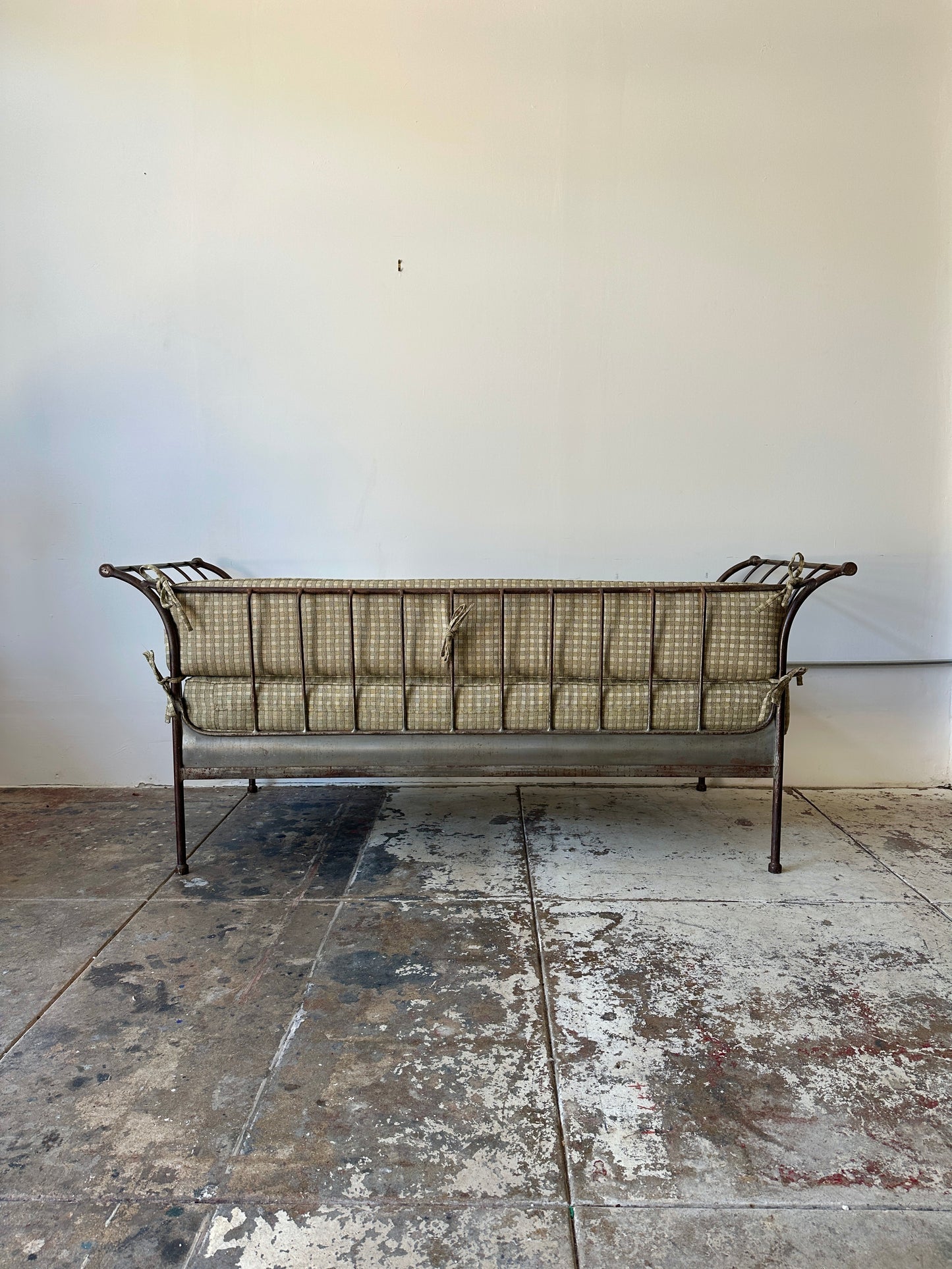 19th Century French Steel Daybed