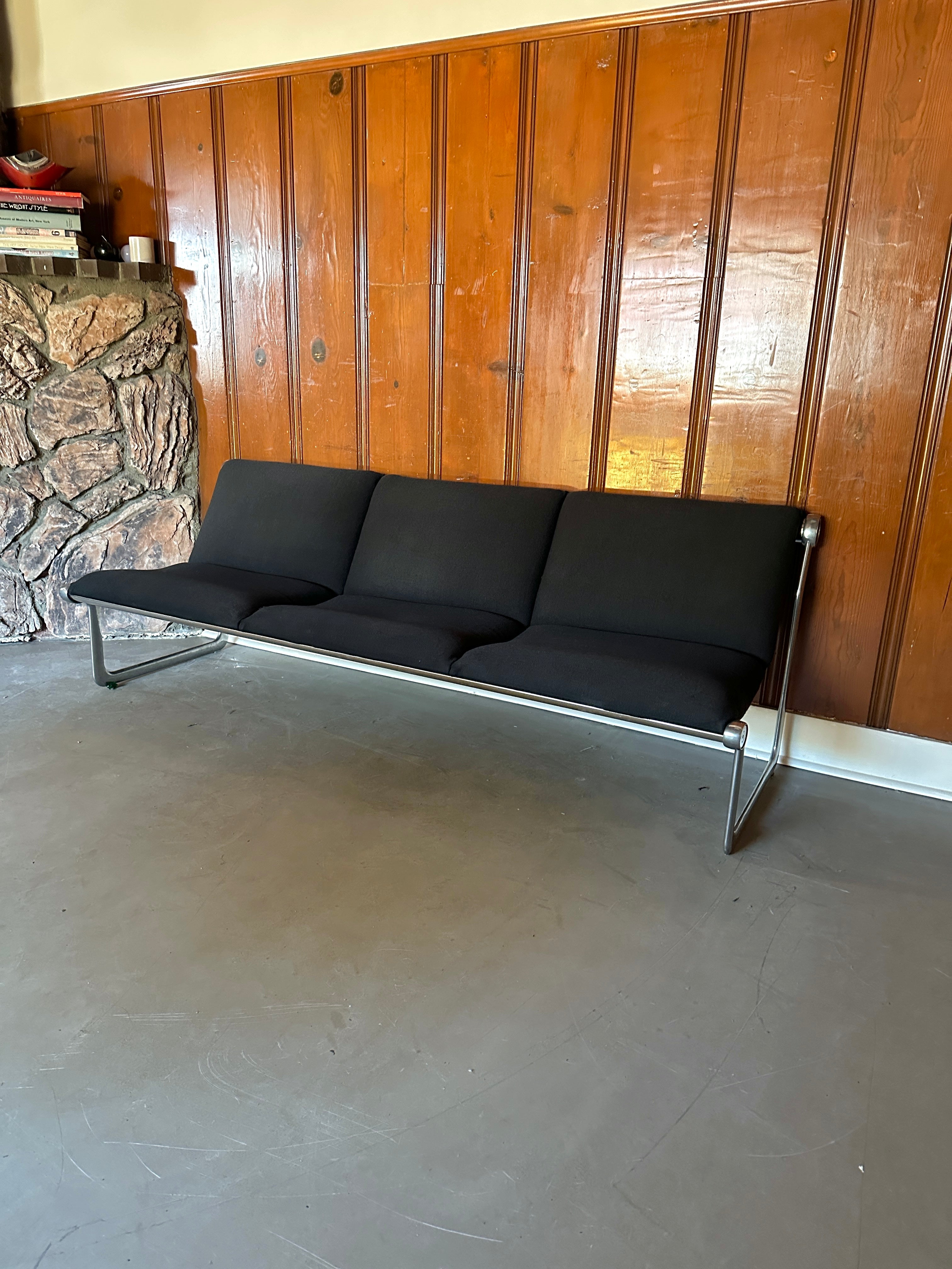 1970s Knoll Sling Sofa by Bruce Hannah & Andrew Morrison
