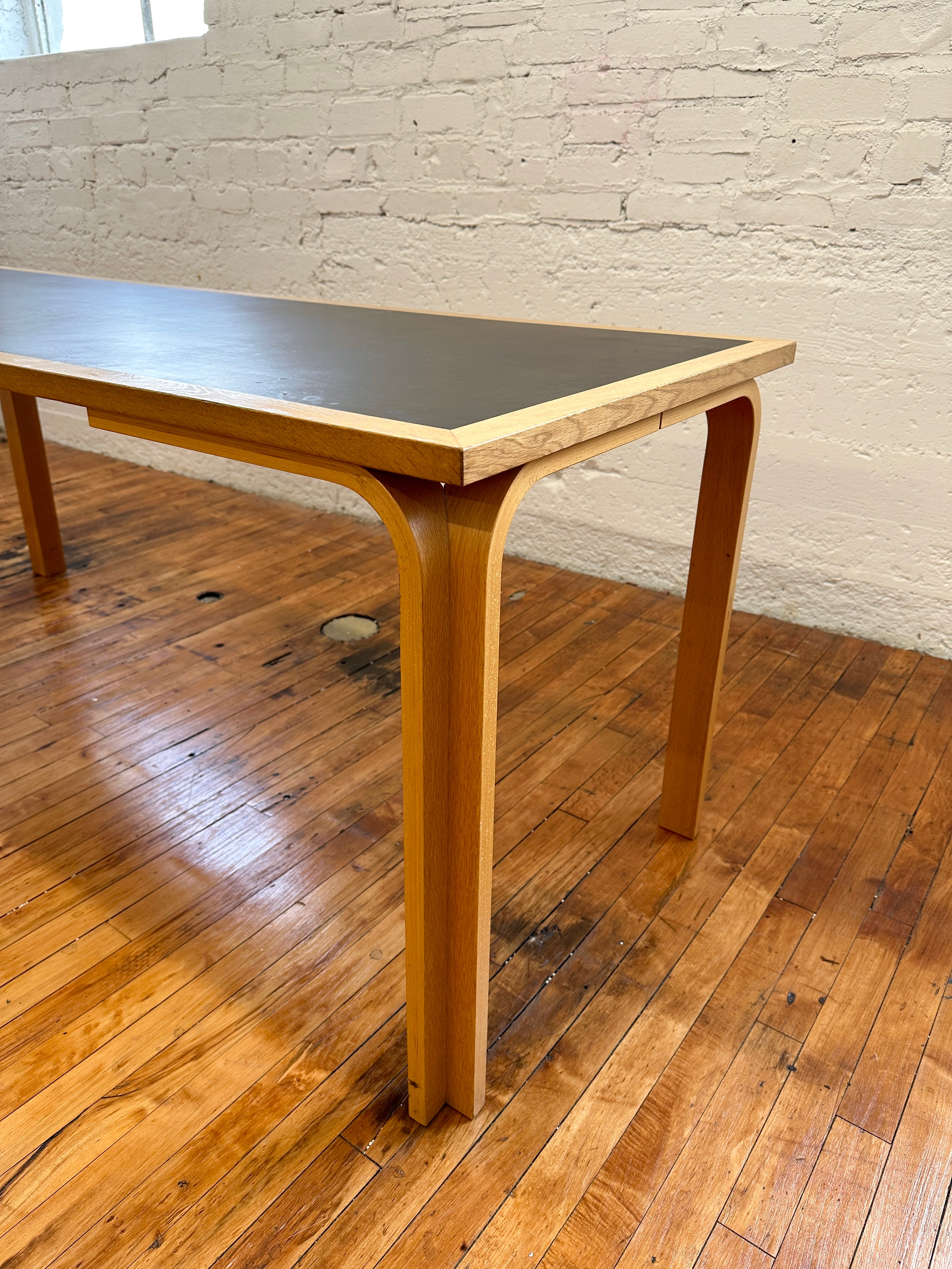 1970s Desk / Dining Table by Rud Thygesen & Johnny Sorensen for Magnus Olesen
