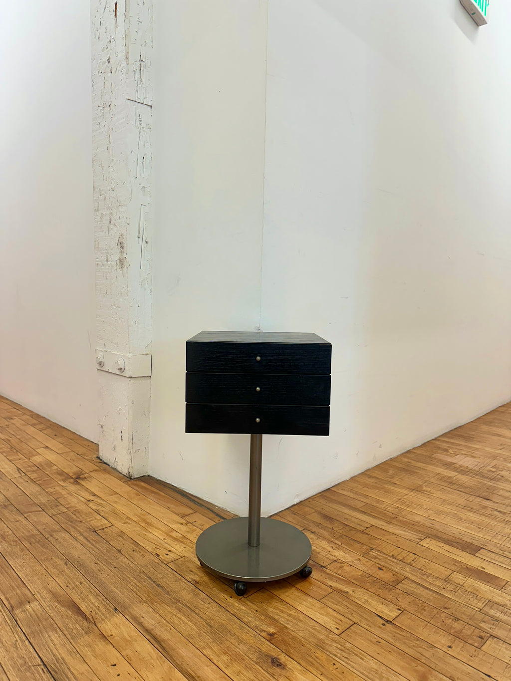 1980s Forme Carrara Bedside Table