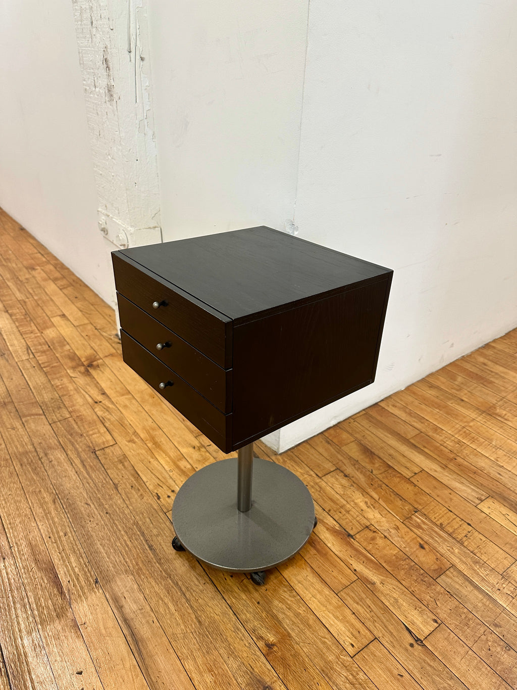 1980s Forme Carrara Bedside Table