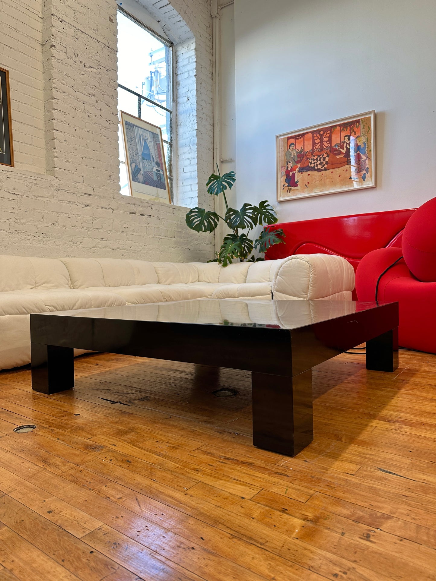 1980s Large Italian Coffee Table